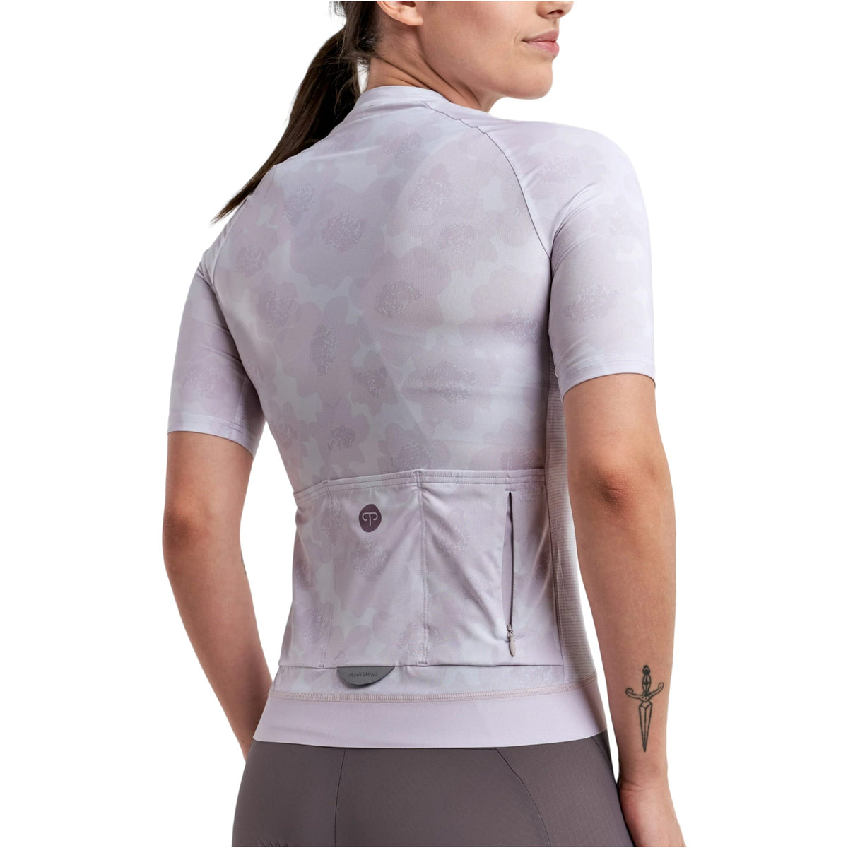 Maillot de Vélo de Route Manches Courtes Signature Femme