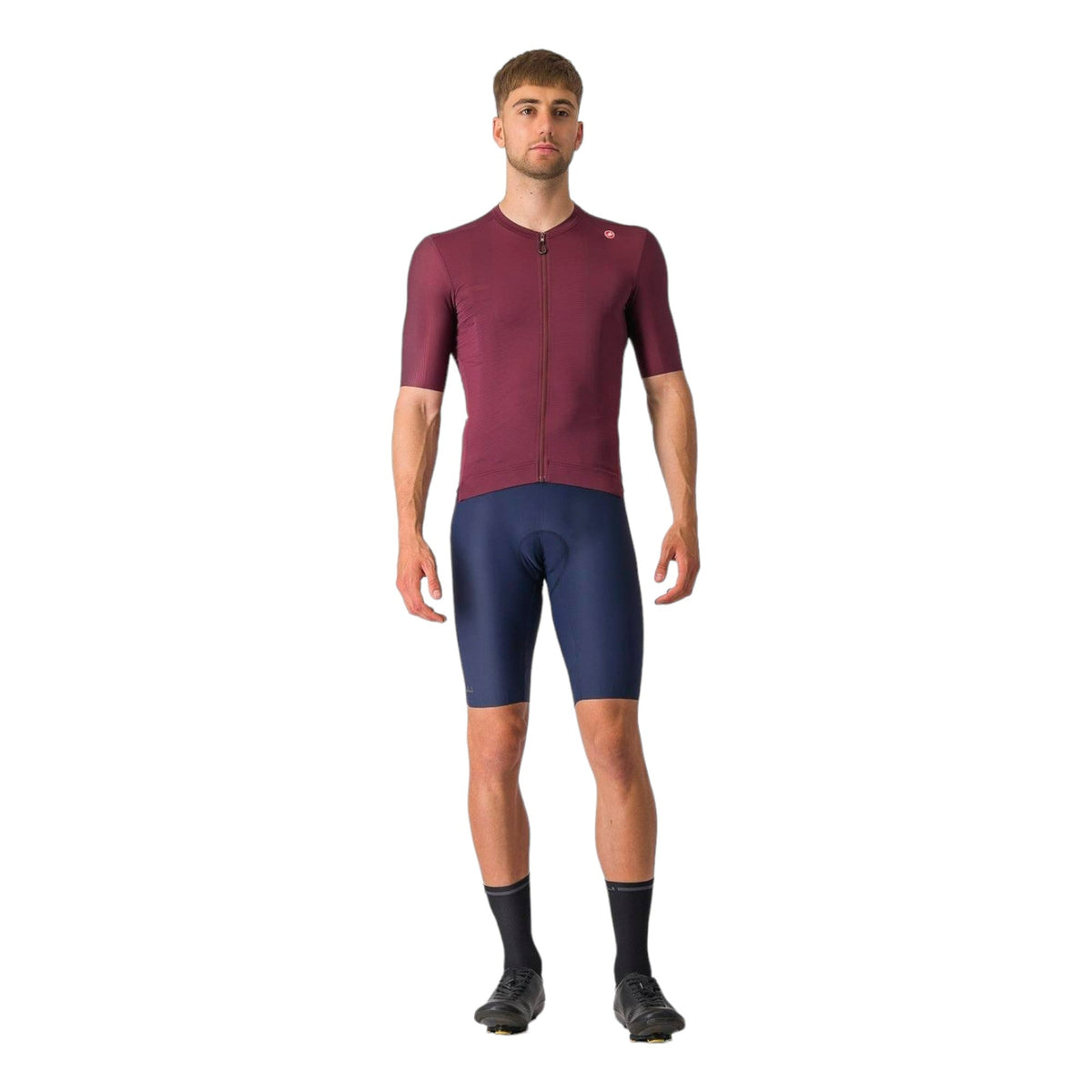 Maillot de Vélo de Route Manches Courtes Espresso Homme