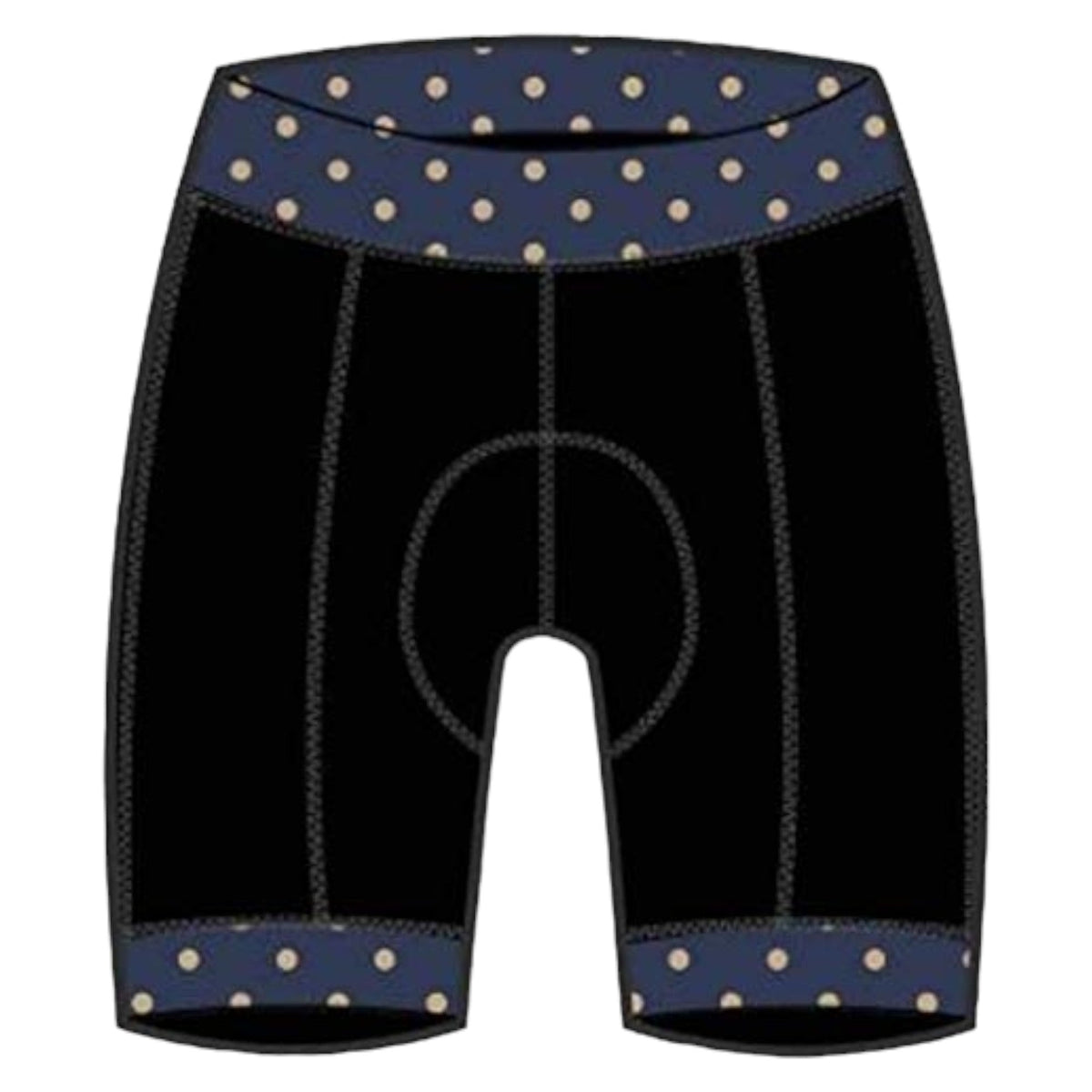 Shebeest 2X Polka Dot Navy