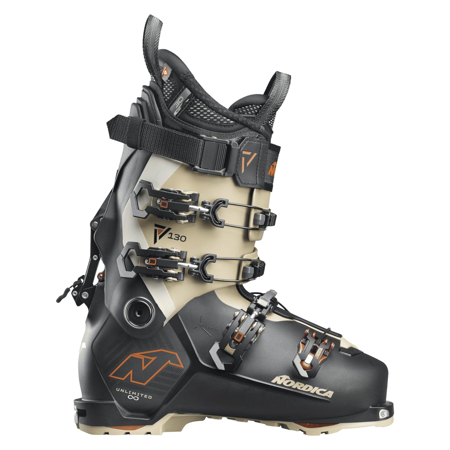 Nordica Noir/Sand/Copper 26.5