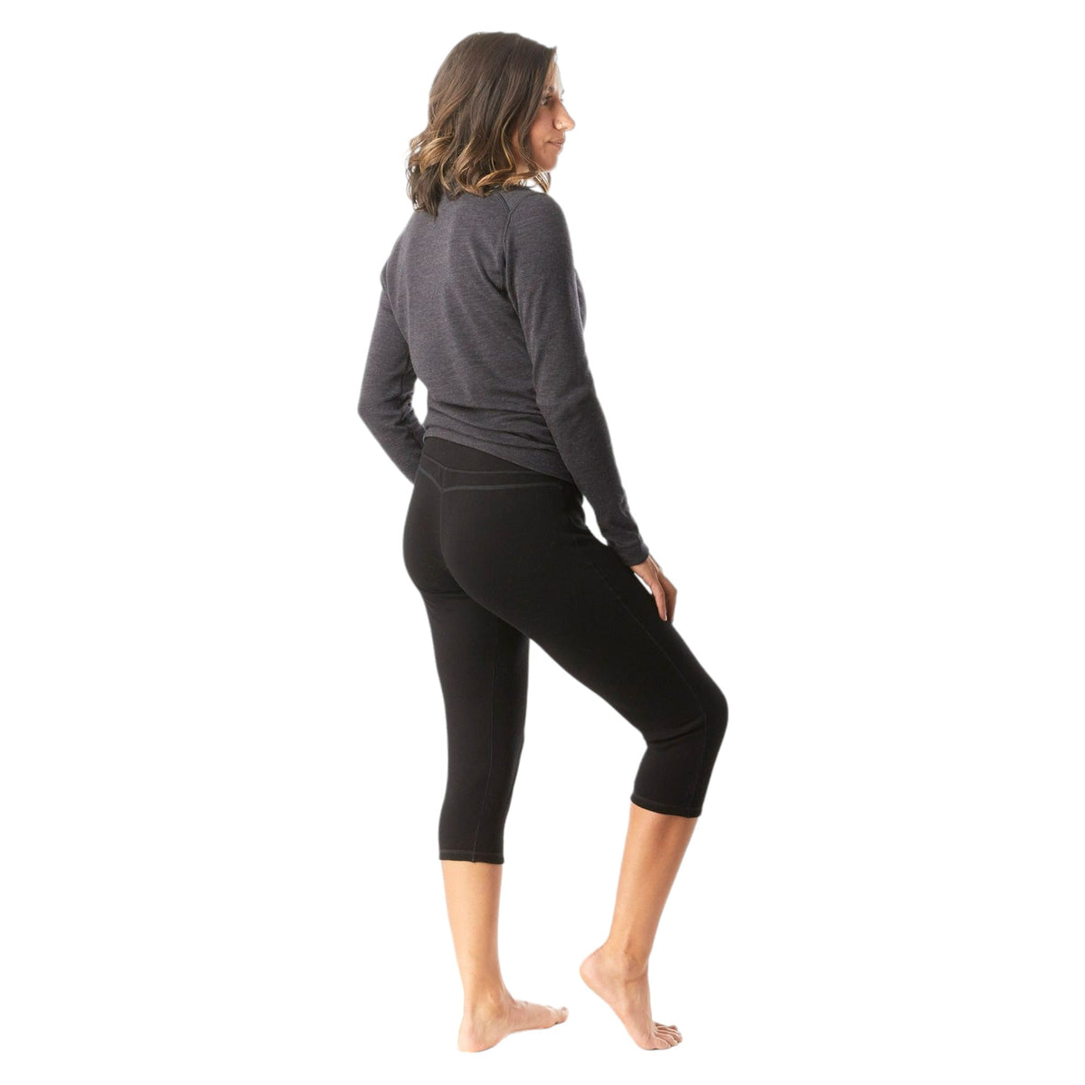 Bas de Sous-Vêtement Classic Thermal 3/4 Merino Femme