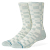Wave Check Crew Adult Socks