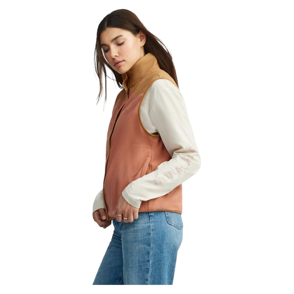 Veste Sans-Manche Originale en Polaire Femme