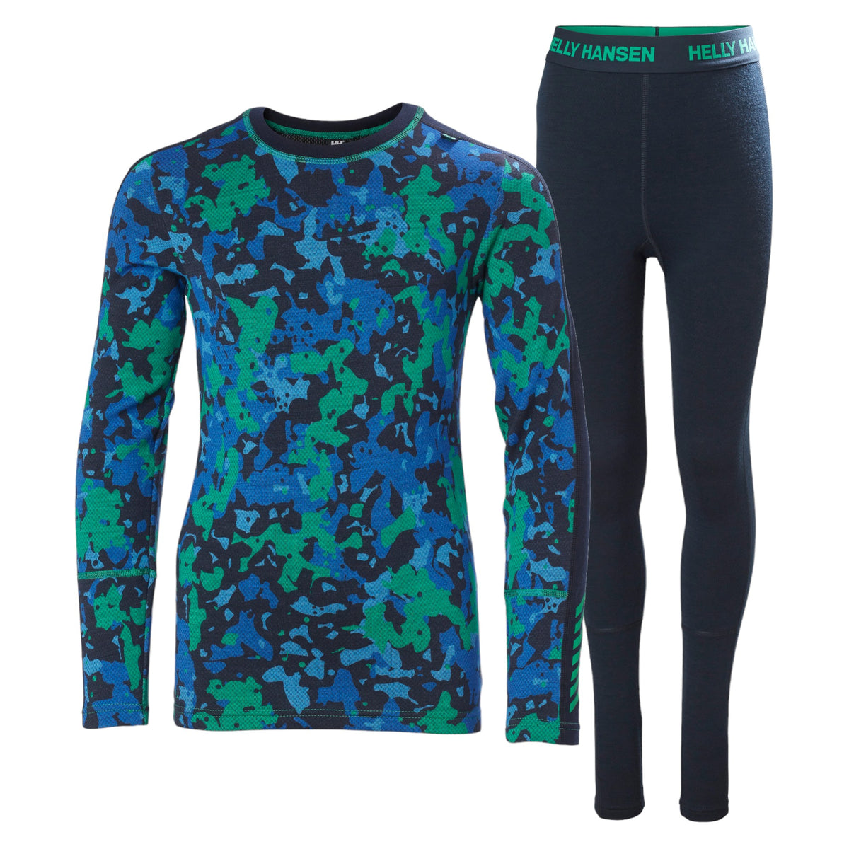 Graphic Lifa Merino Kids Base Layer Set