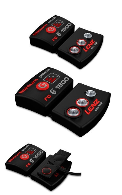 Batterie Lithium Pack RCB 1800 (EU/US) Black