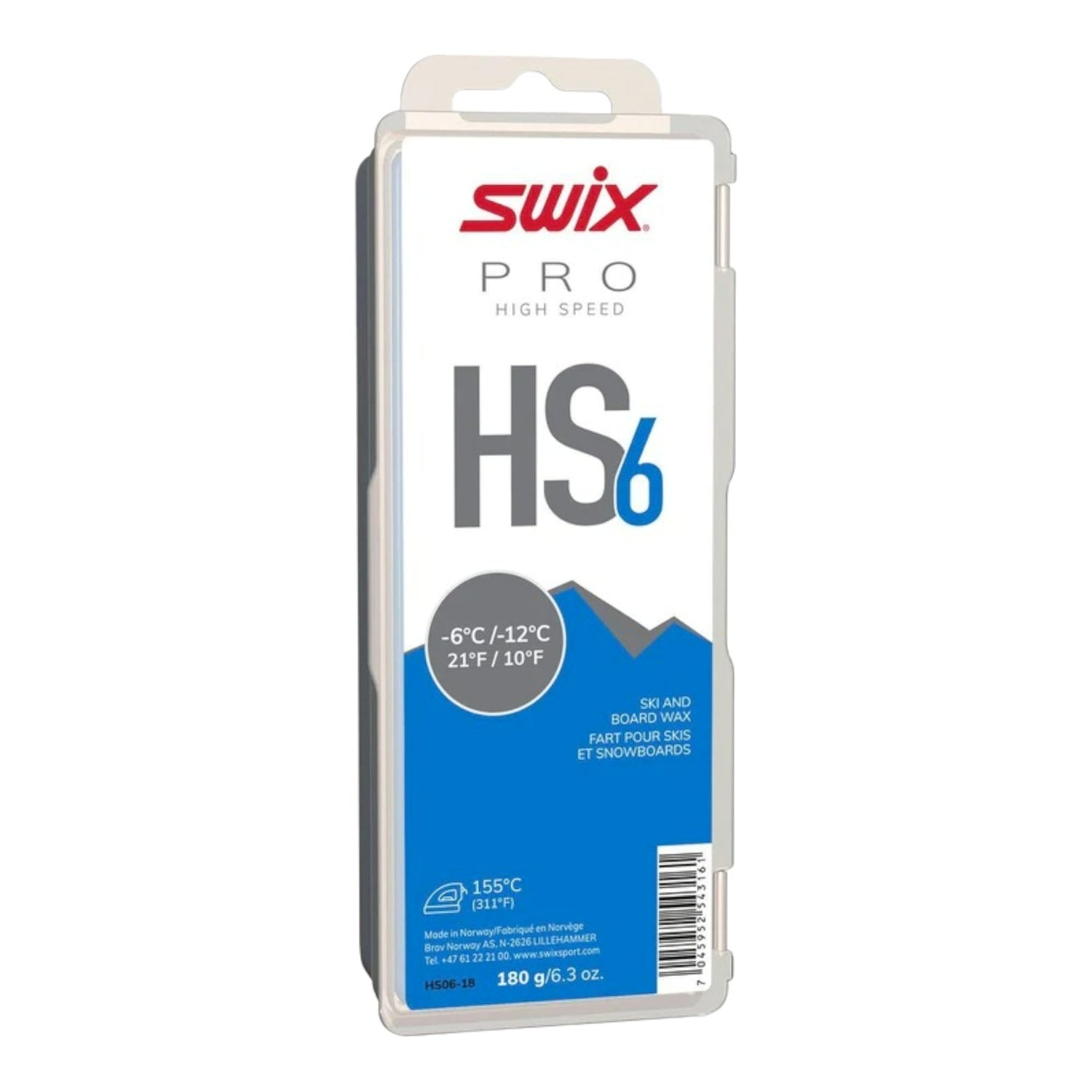 Cire HS6 Blue -6/-12 Degré