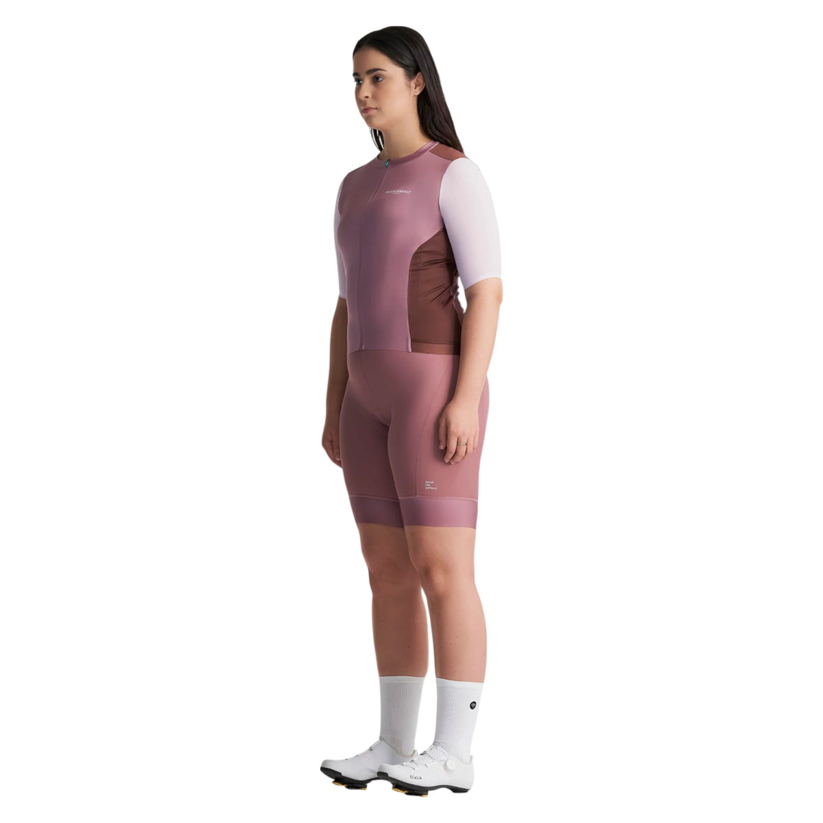 Maillot de Vélo de Route Manches Courtes Signature Femme