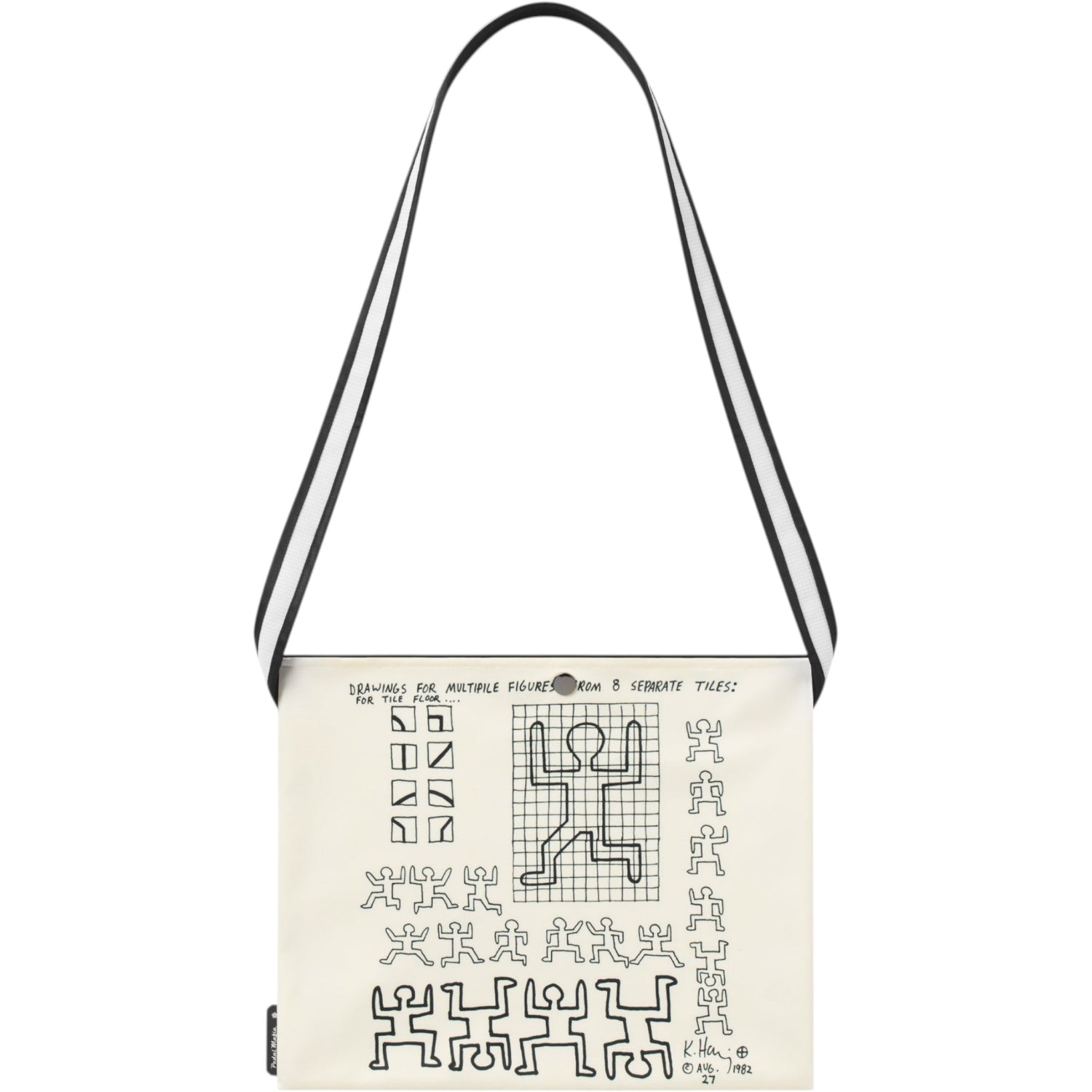 Sacoche de Vélo Musette-Keith Haring x PM