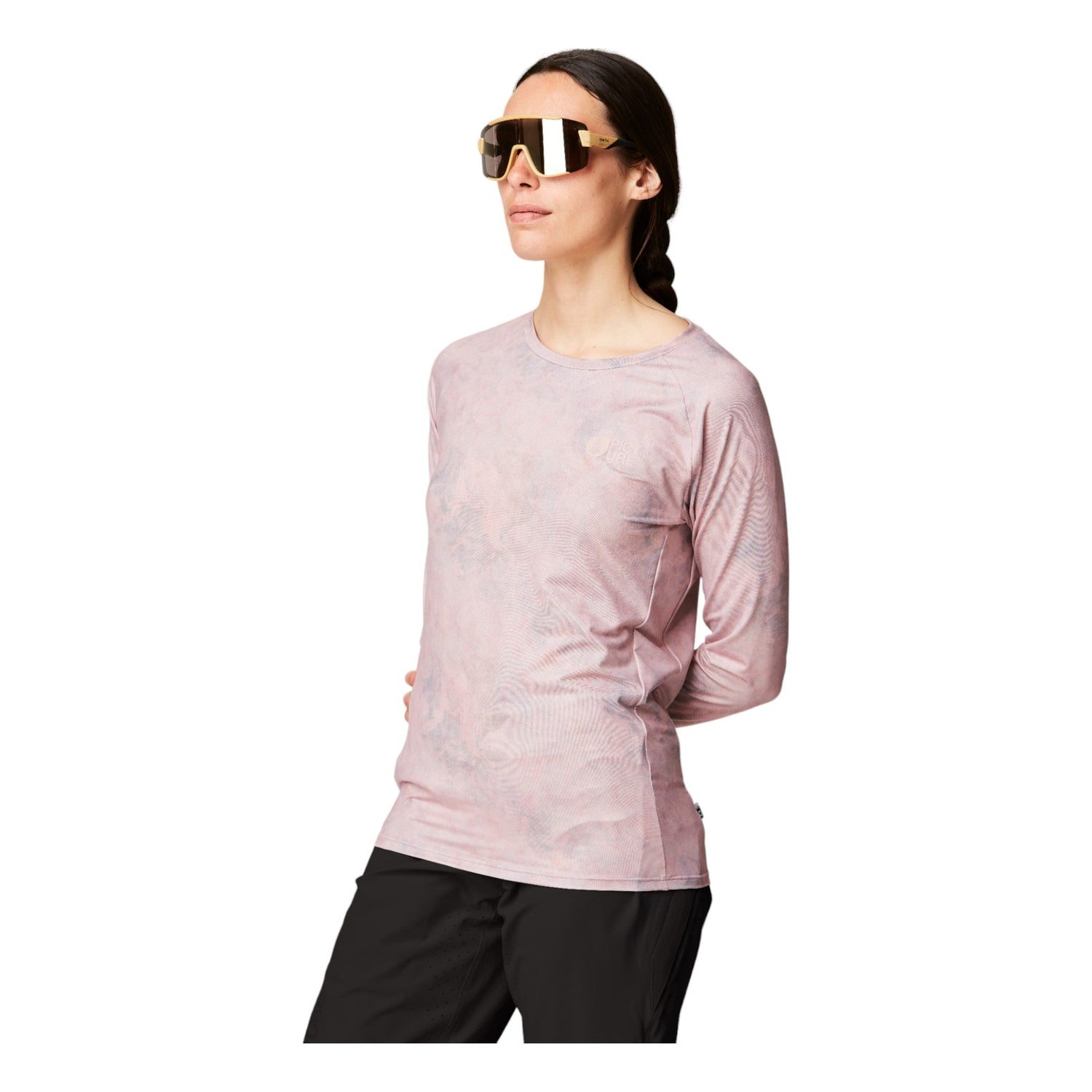 T Shirt Acaras Printed LS Femme