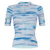 Maillot de Vélo de Route Manches Courtes Podium Femme
