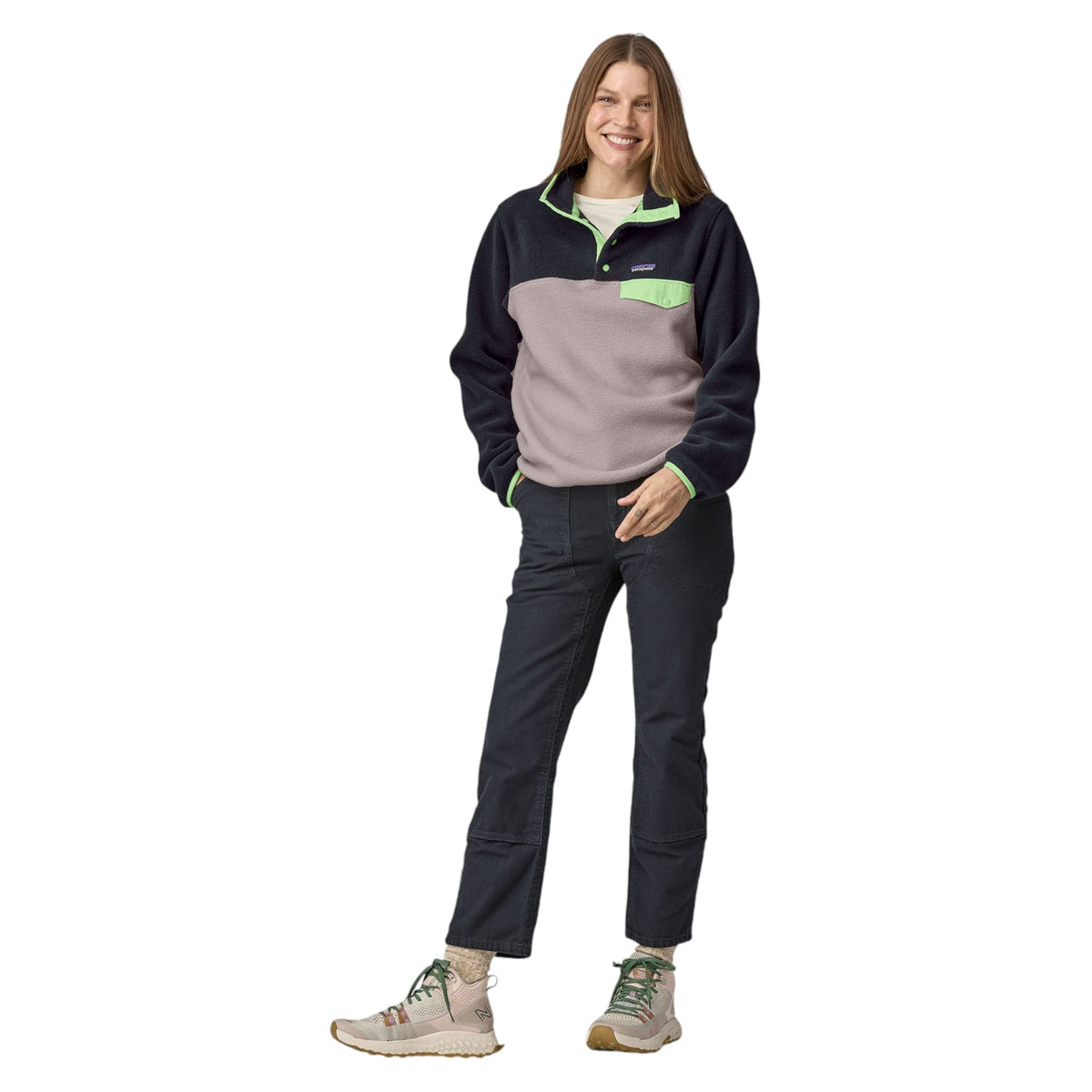 Chandail Manches Longues LW Synchilla Snap-T P/O Femme