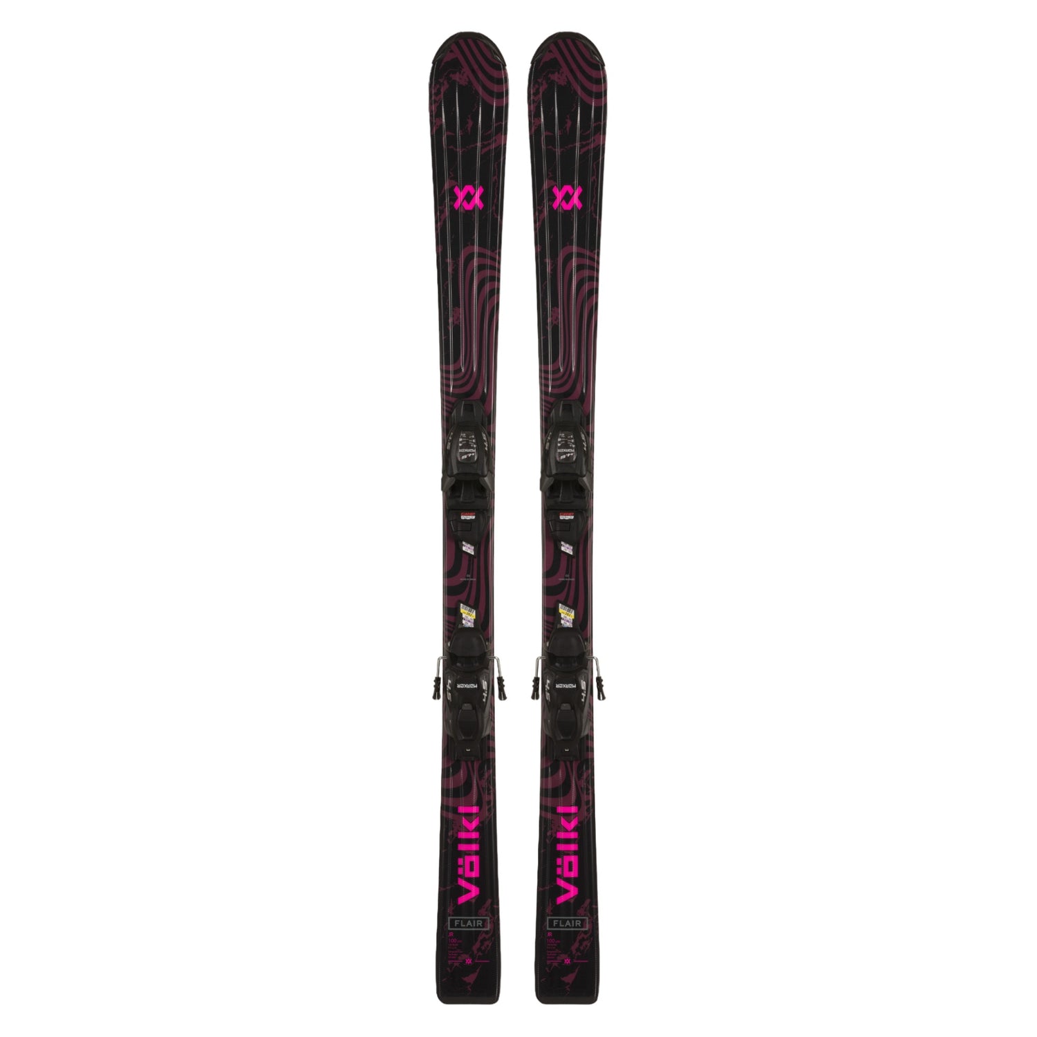 Skis Alpins Flair + VMotion 4.5 Enfant