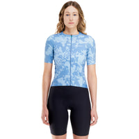 Maillot de Vélo de Route Manches Courtes Signature Femme