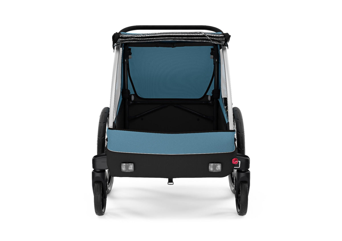 Courier 2-Seat Kids Cargo Bike Trailer
