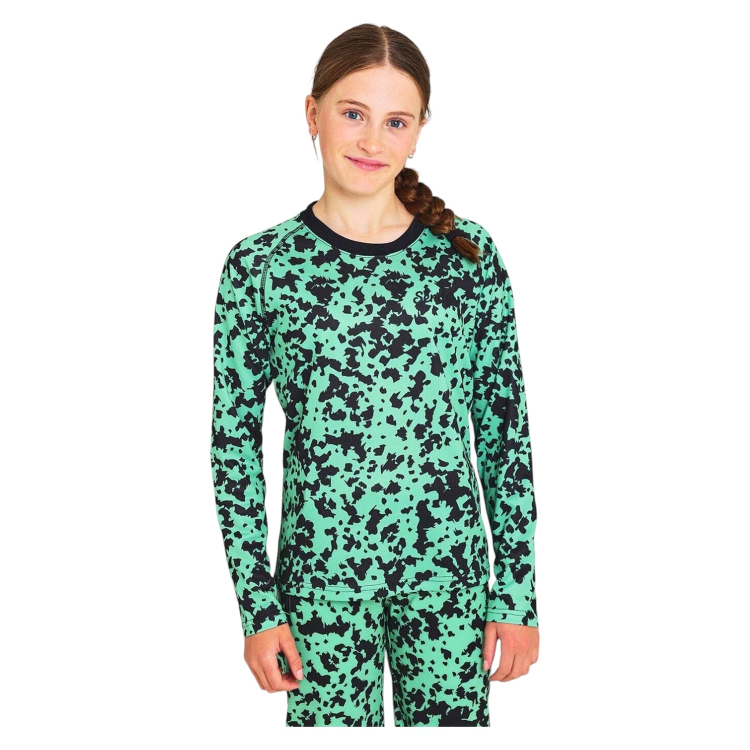 Maillot de Vélo de Montagne Manches Longues Send It Enfant