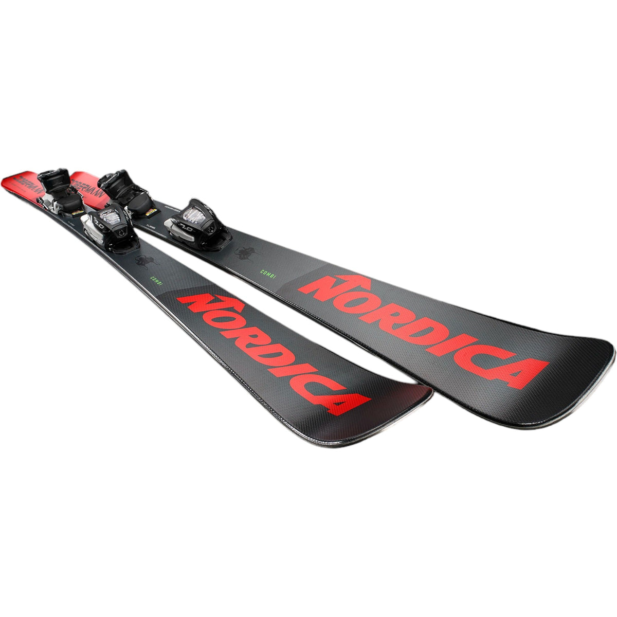 Dobermann Combi Pro S FDT + JR 7.0 FD Kids Alpine Skis
