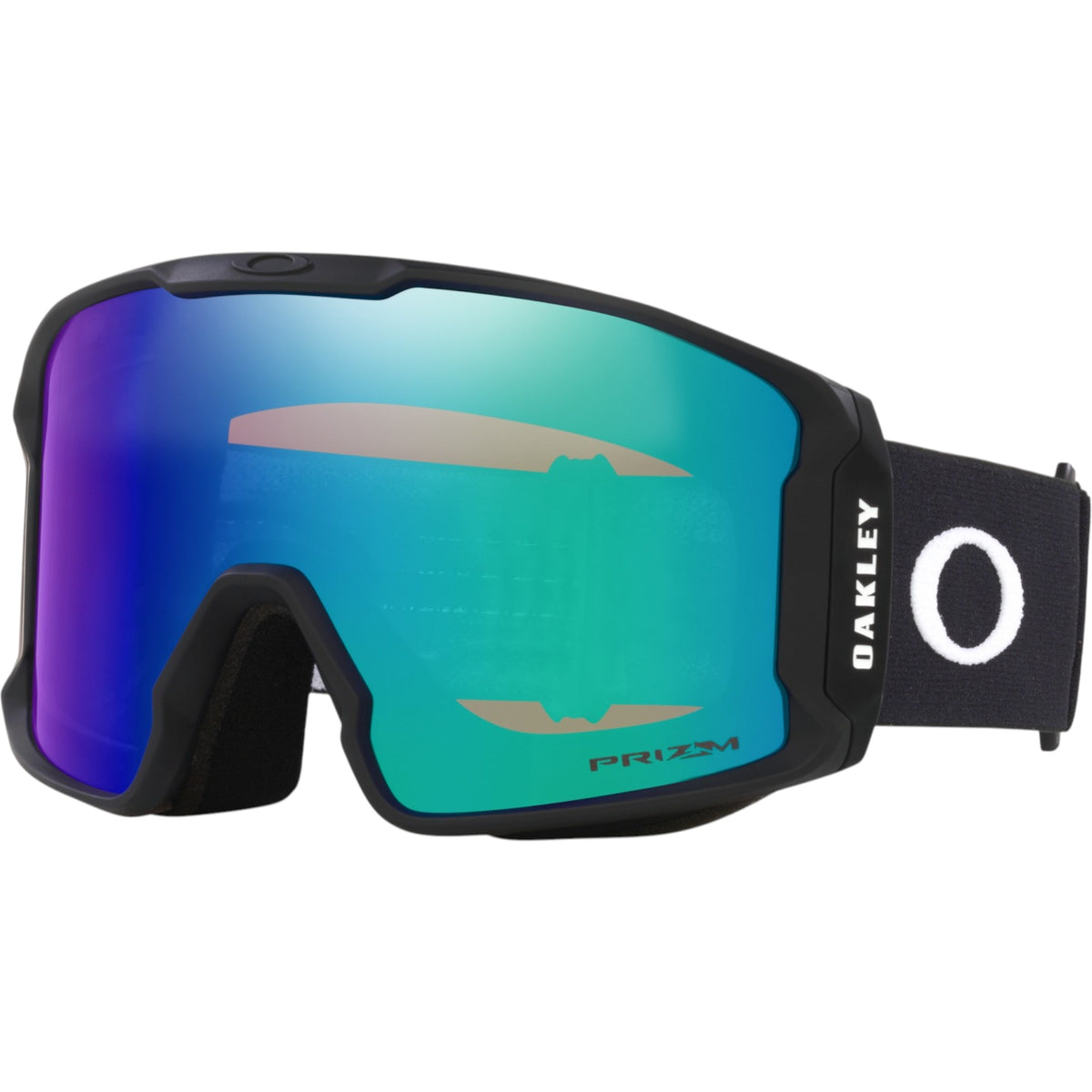 Oakley Mat Noir PZ Argon Iridium Médium Fit