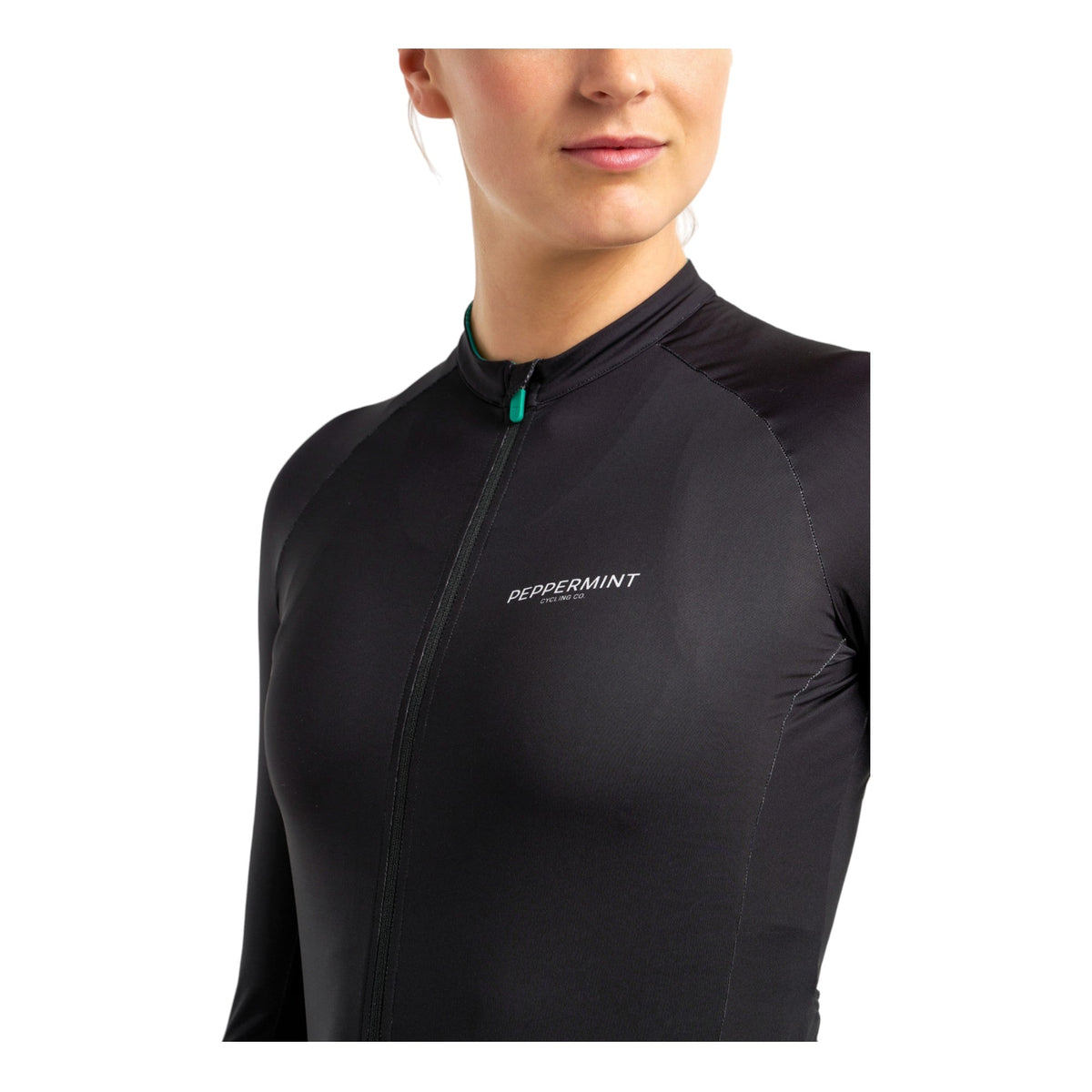 Maillot de Vélo de Route Manches Longues Signature Femme