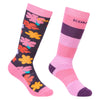 Rumble Twin Pack Kids Ski Socks