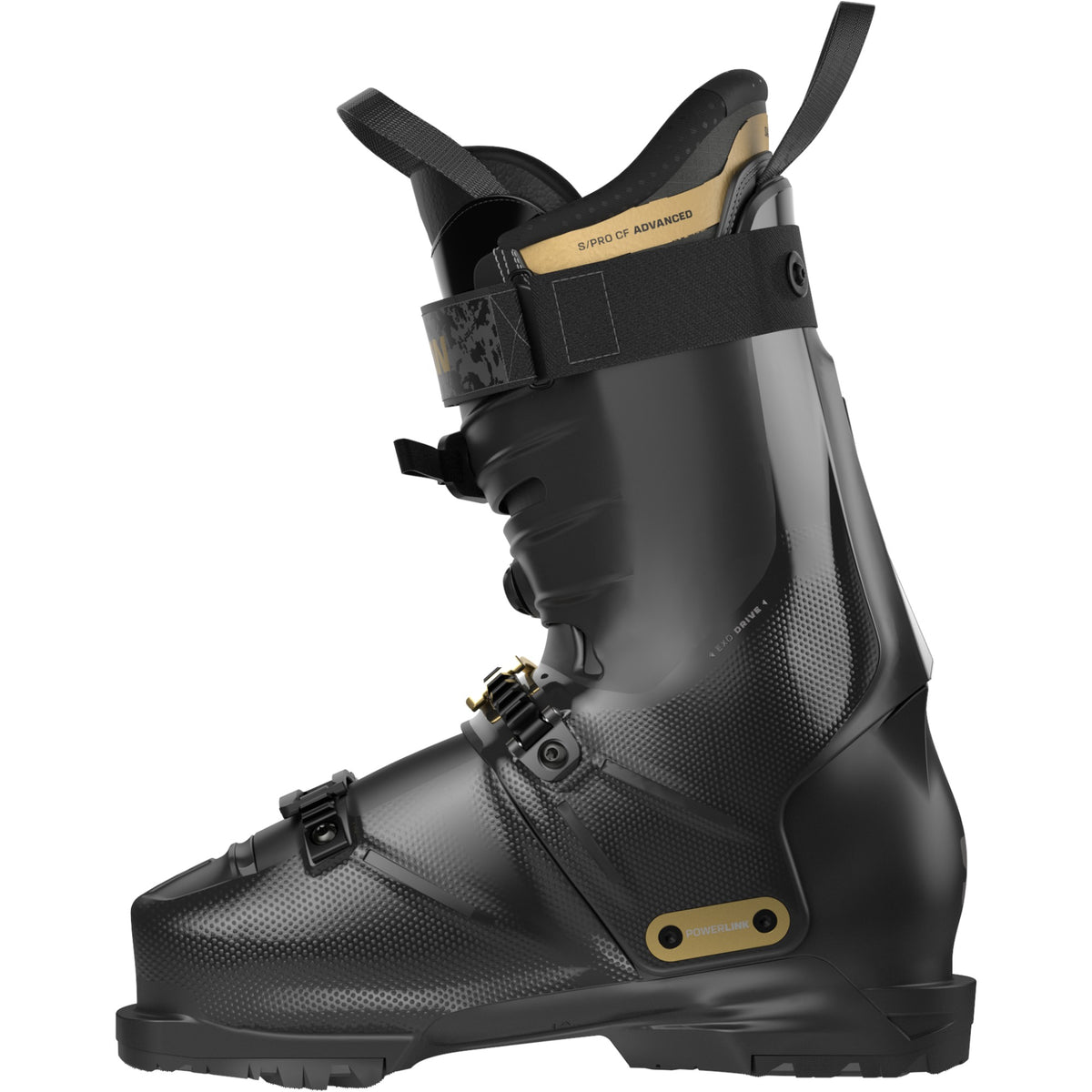 Salomon Noir/Gold Met/Dark Gris Met 22.5
