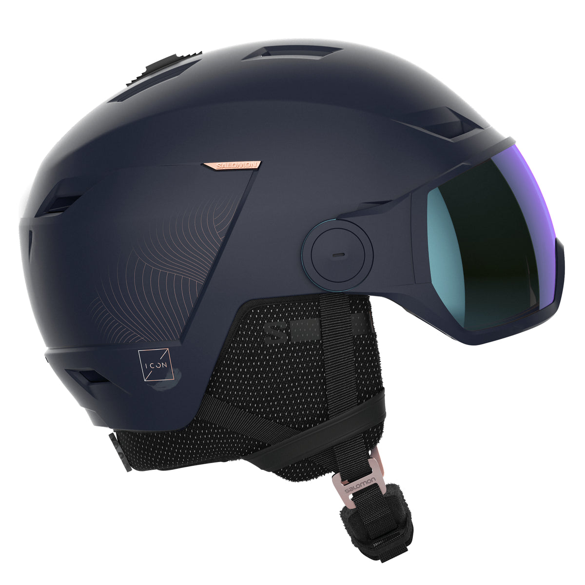 Icone Lt Visor Photo Sigma Adult Ski Helmet