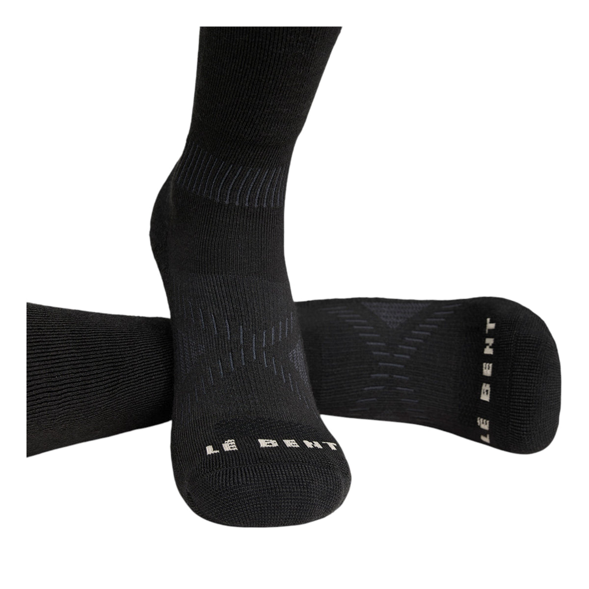 Bas de Ski Light Cushion Logo Snow Adulte