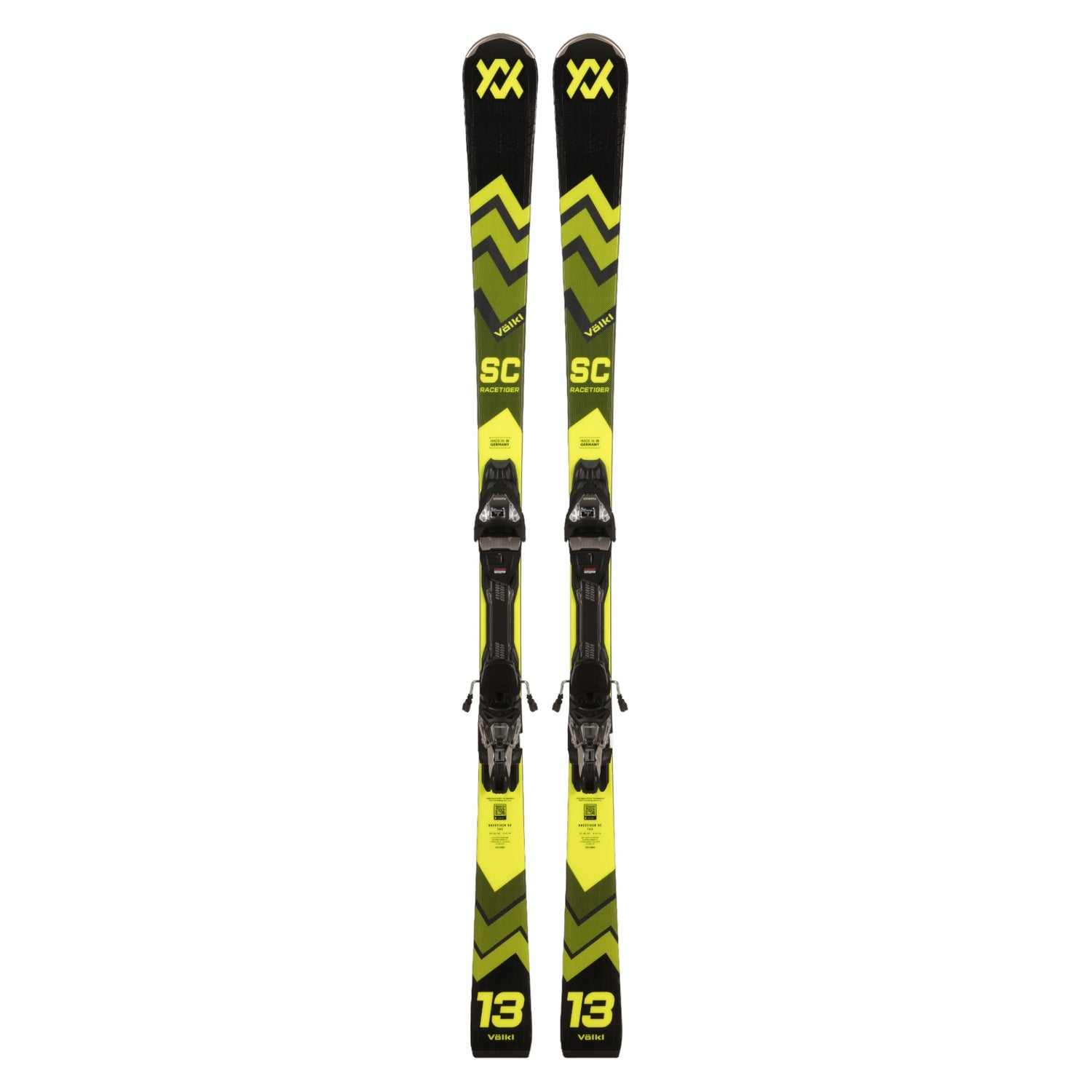 Skis Alpin Racetiger + SC Black Vmotion3 Adulte