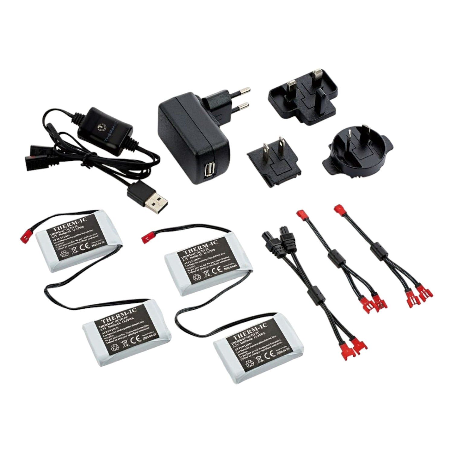 Ultra Heat Heated Gloves 3600 Battery Kit