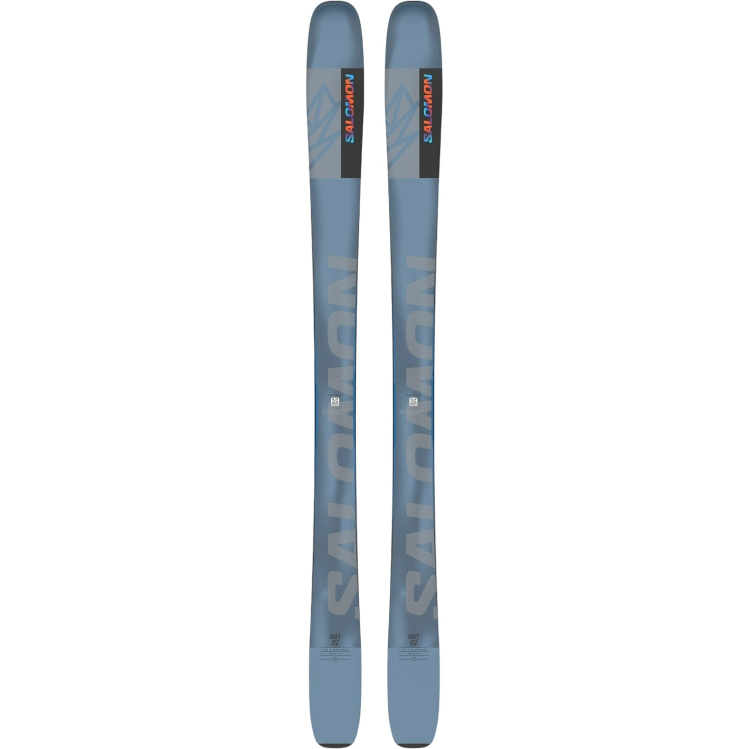 Skis Alpins QST 92 Adulte