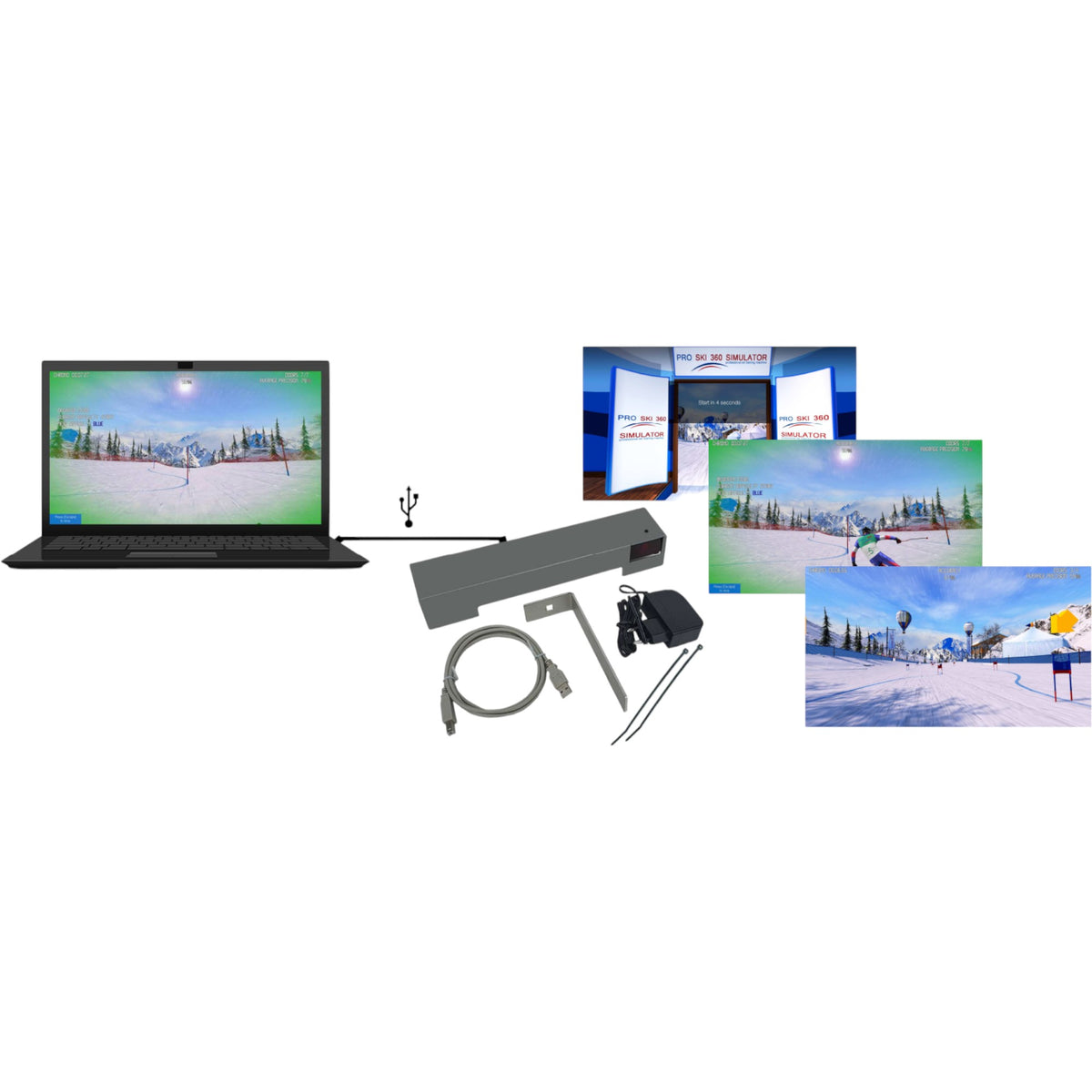 Simulateur Premium Ski 360