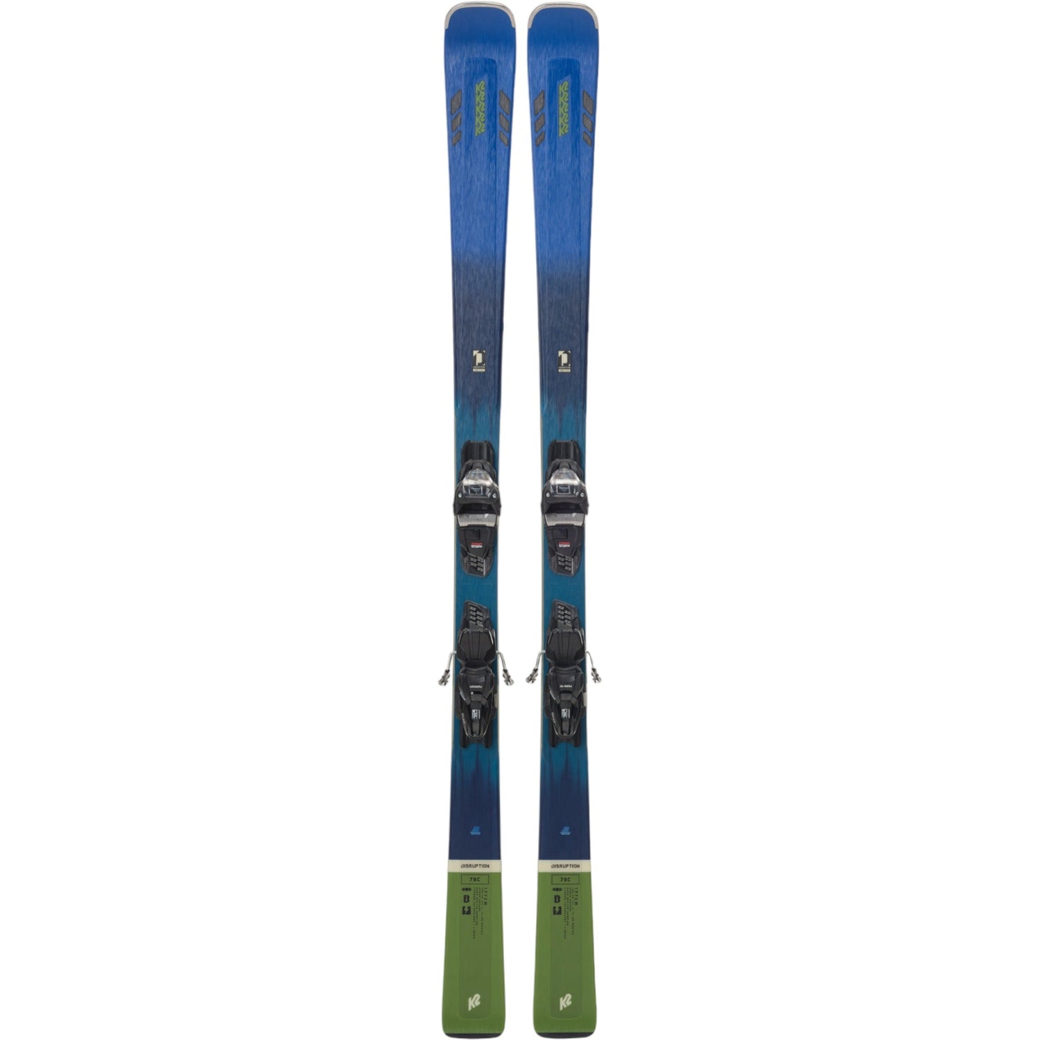 Skis Alpins Disruption 78C+M3 11 Compact Quikclik Homme