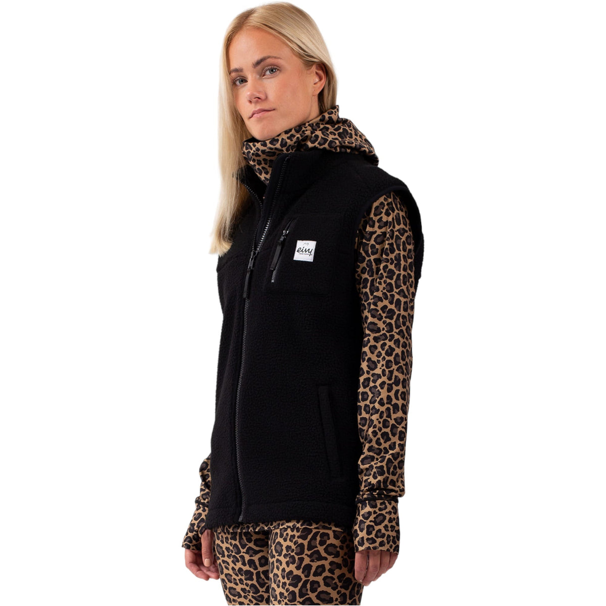 Veste Lumberjackie Sherpa Femme
