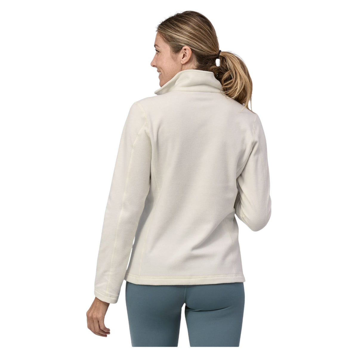 Chandail Manches Longues Micro D 1/4 Zip Femme