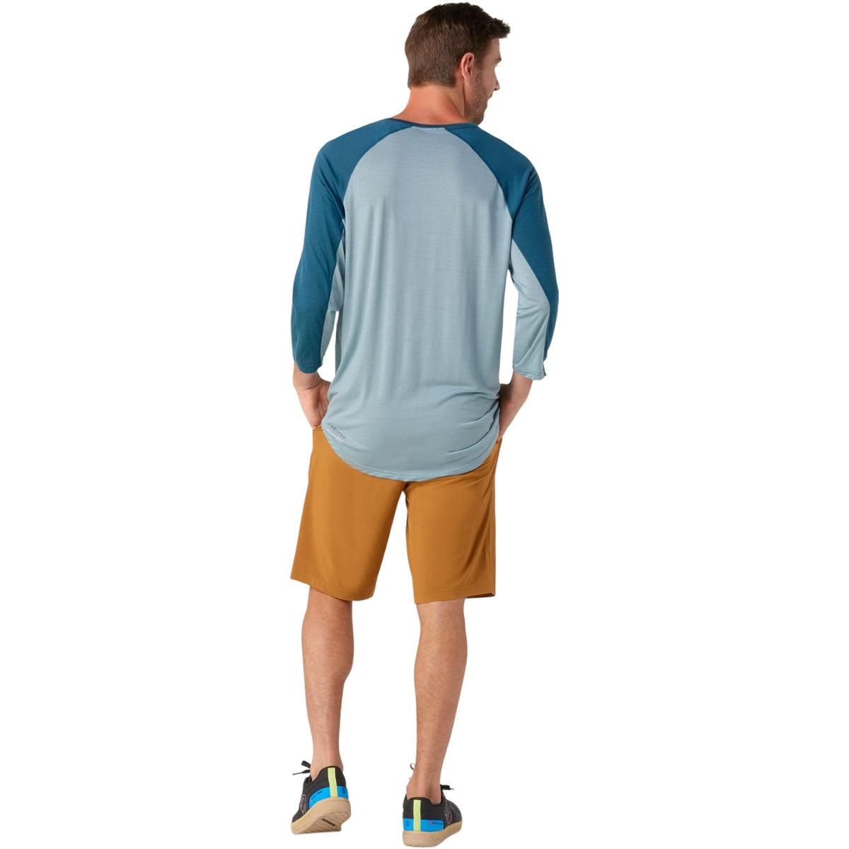 Maillot de Vélo de Montagne 3/4 Merino Sport 120 Homme