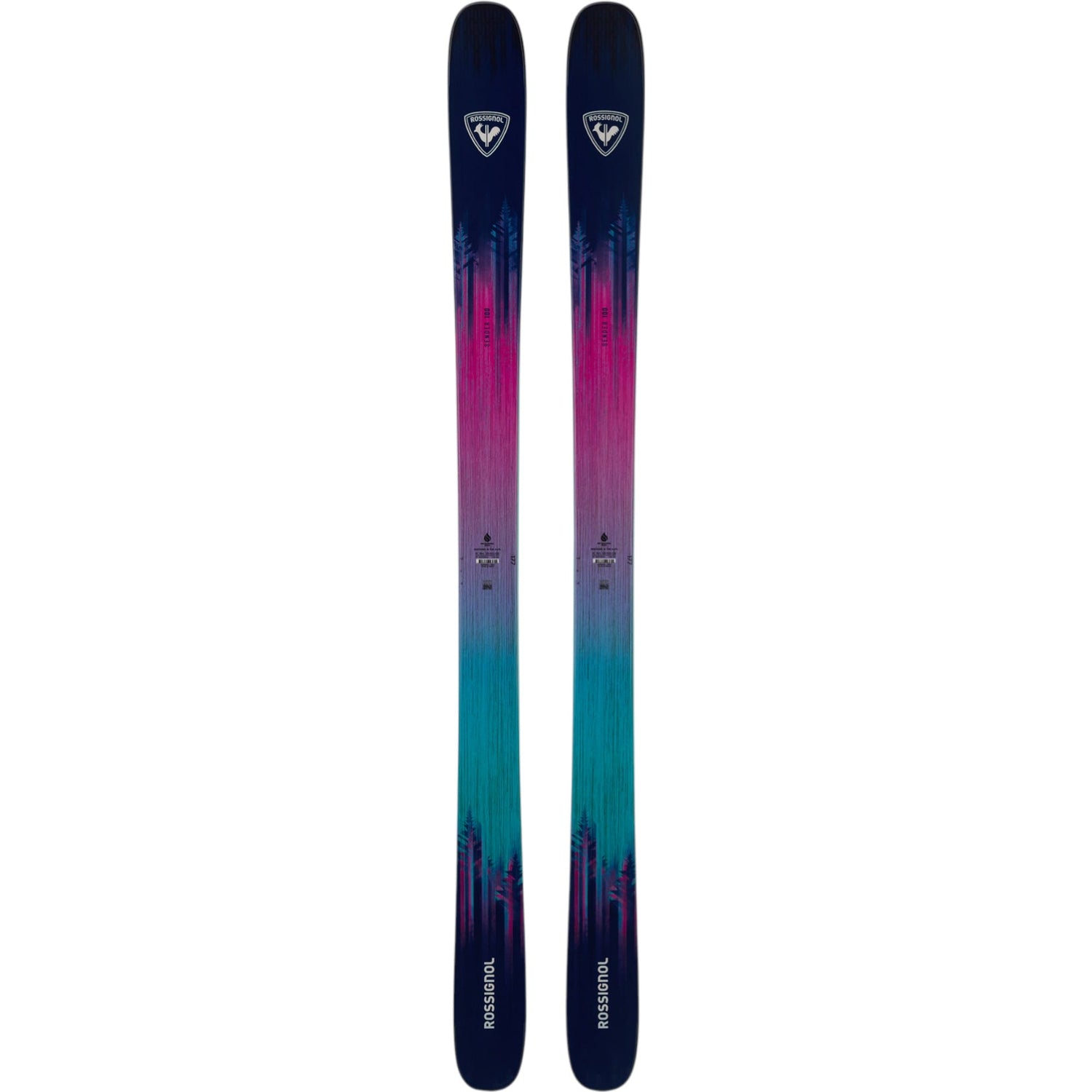 Skis Alpins Sender 100 Open Adulte