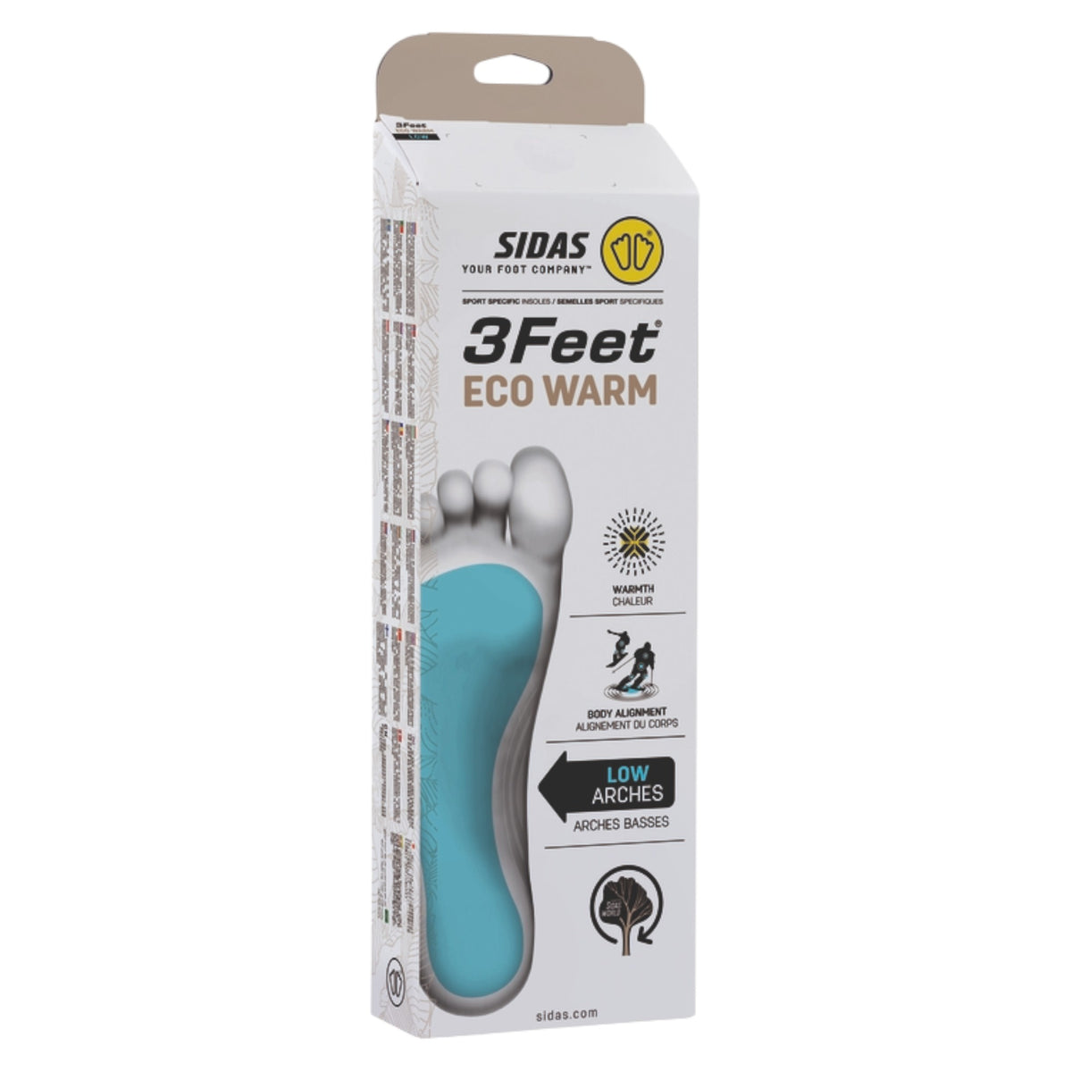 Semelles 3Feet Eco Warm Low Adulte