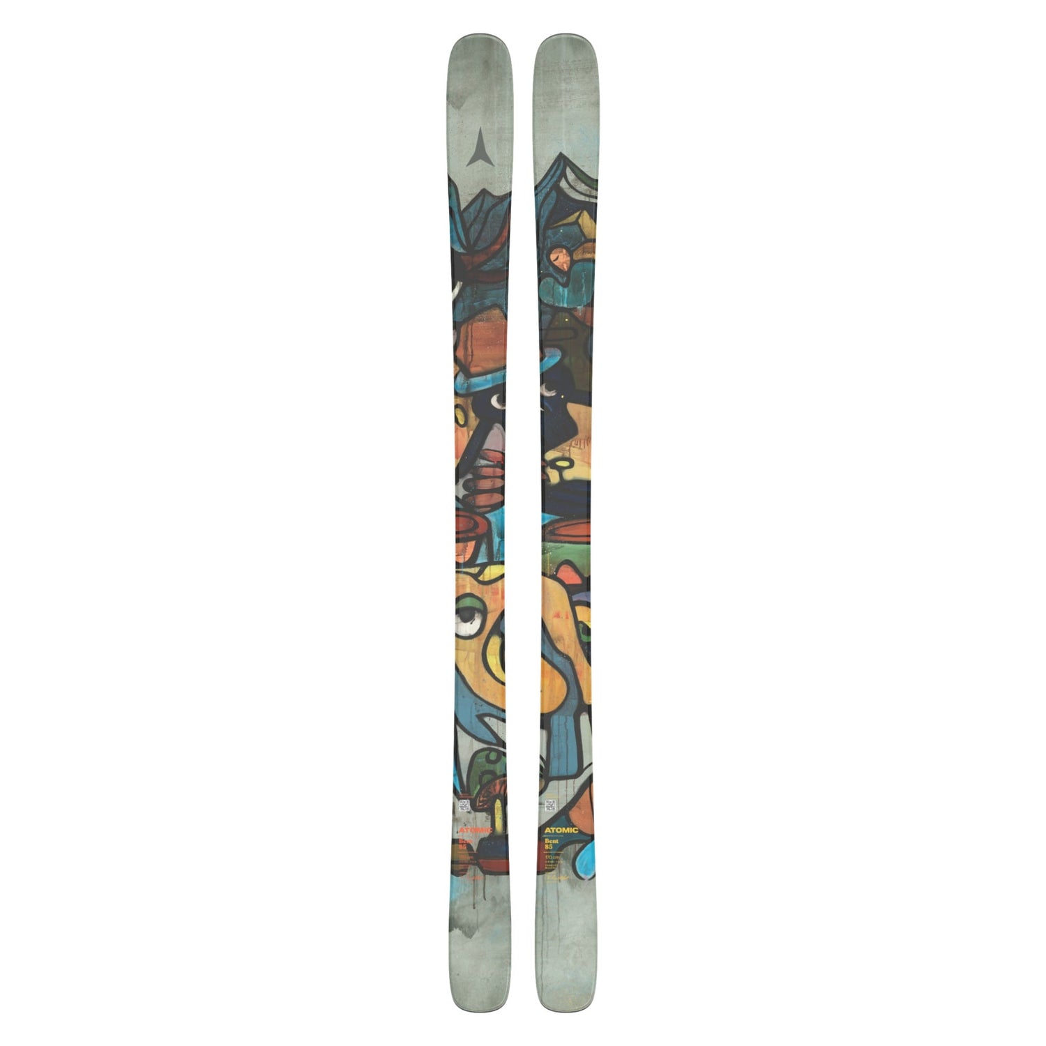 Bent 85 Adult Alpine Skis