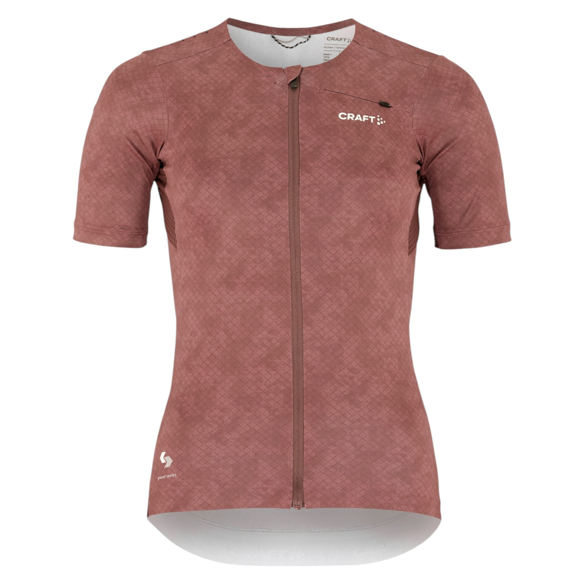 Maillot de Vélo de Route Manches Courtes Pro Gravel Femme