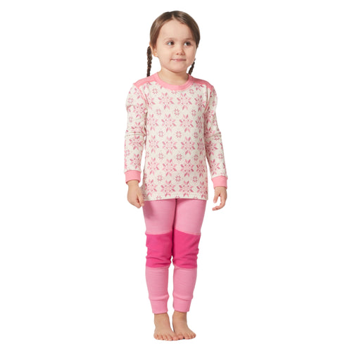 Graphic Lifa Merino Kids Base Layer Set