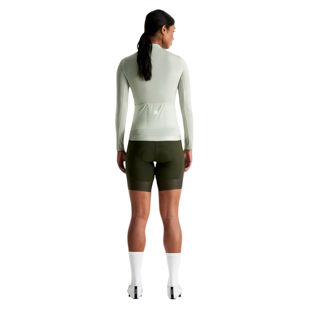 Maillot de Vélo de Route Manches Longues Signature Femme