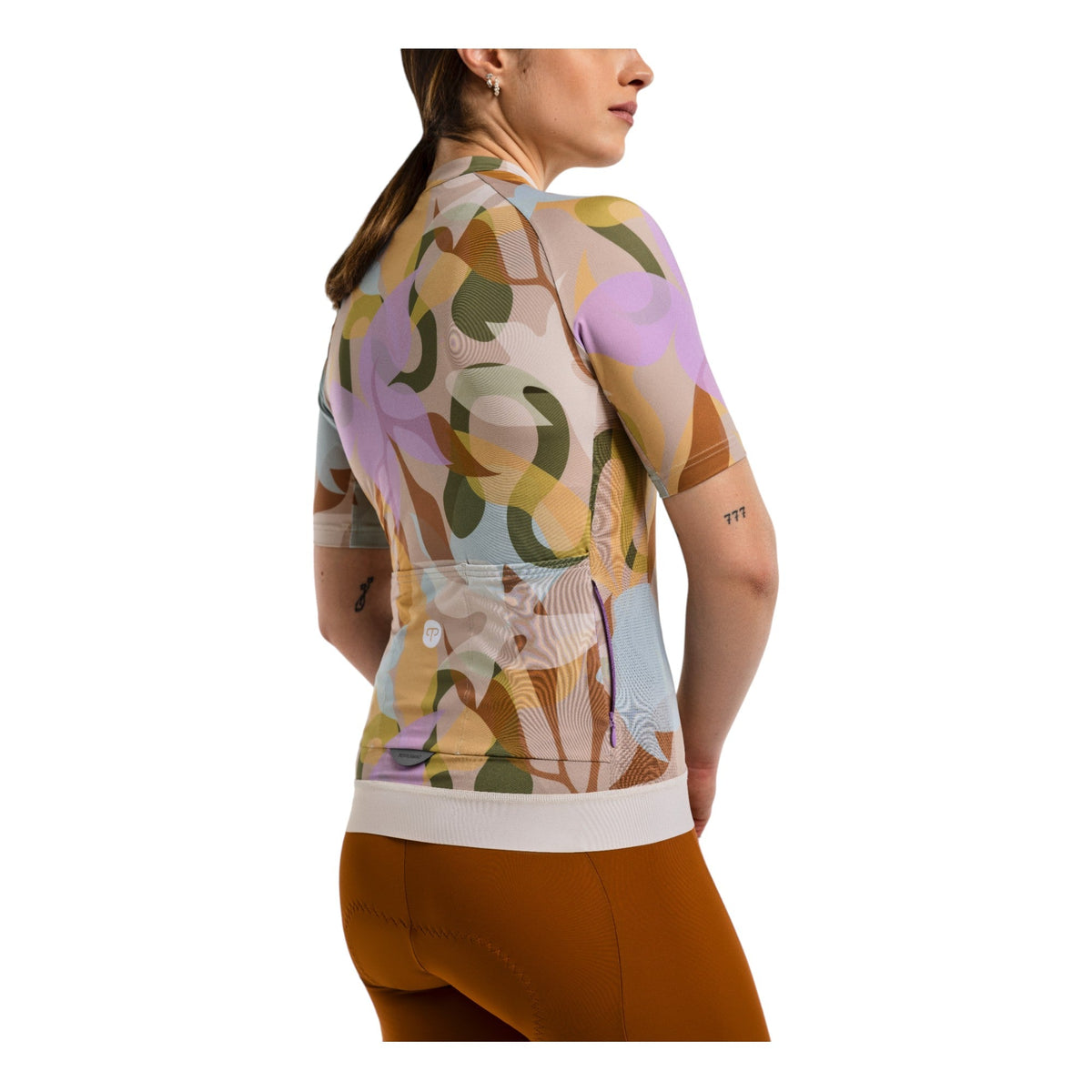 Maillot de Vélo de Route Manches Courtes Signature Femme