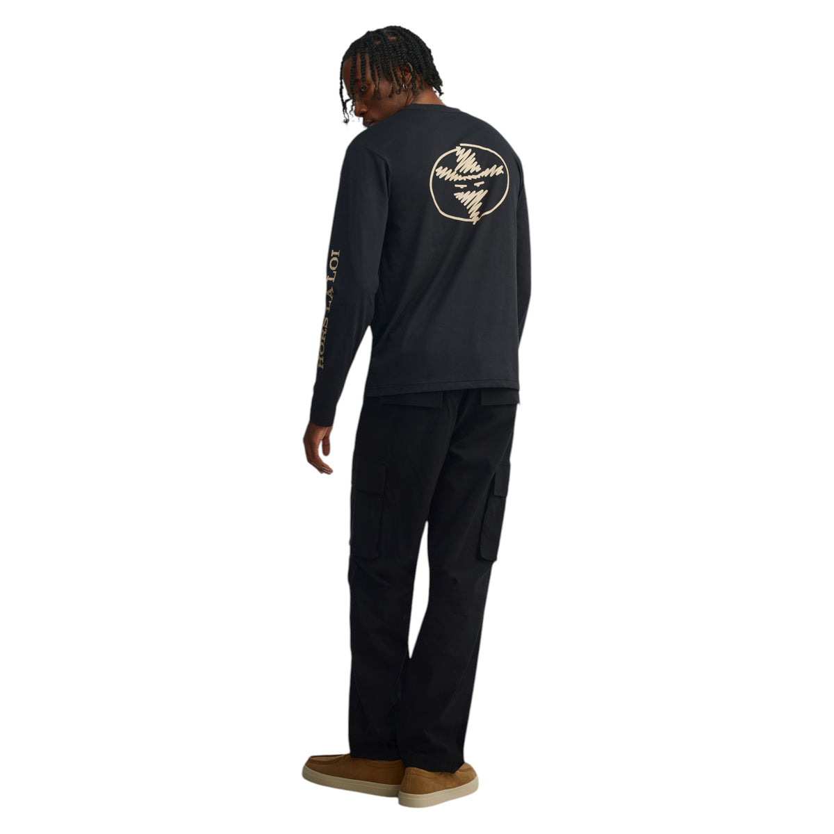 Chandail Manches Longues Logo Homme