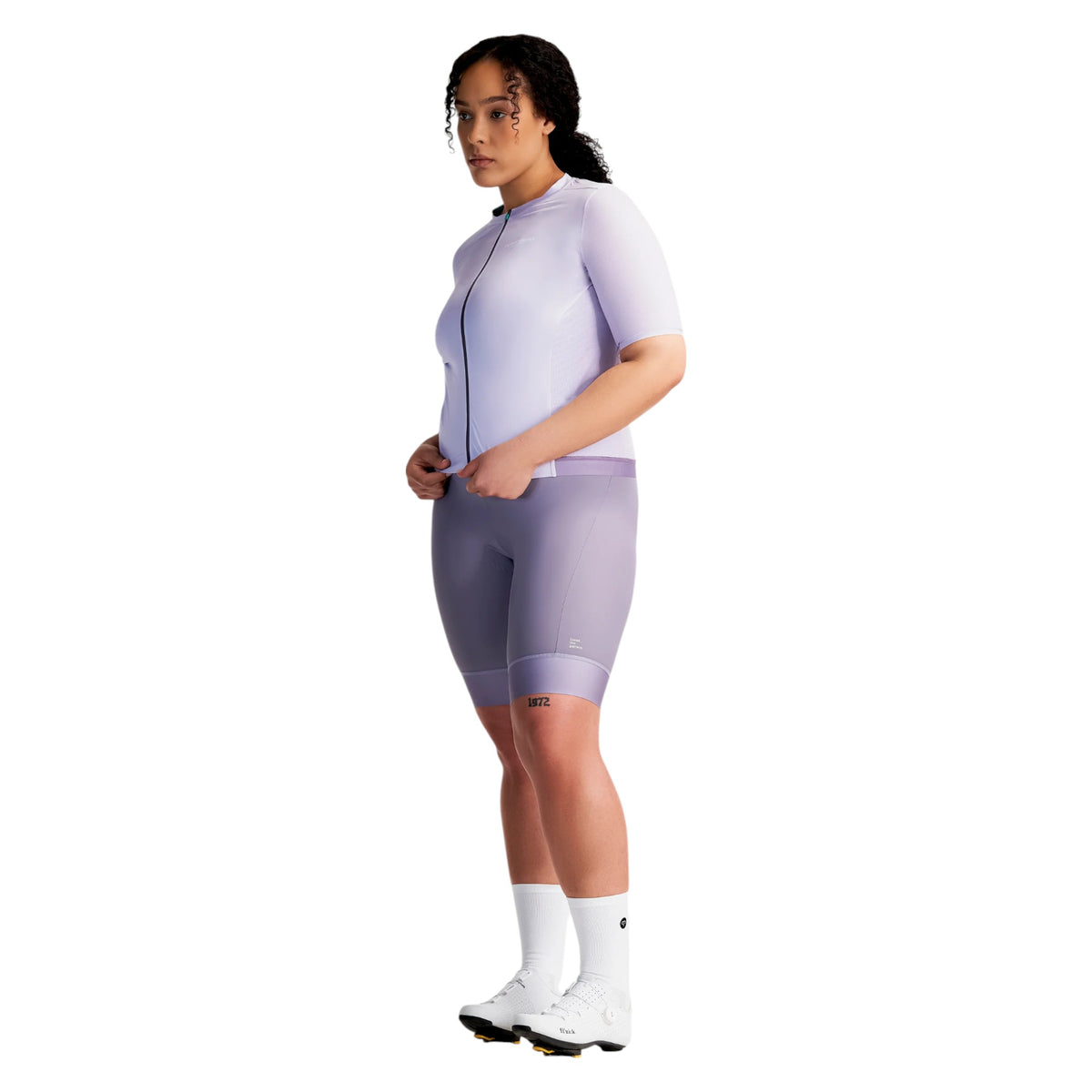 Maillot de Vélo de Route Manches Courtes Signature Femme