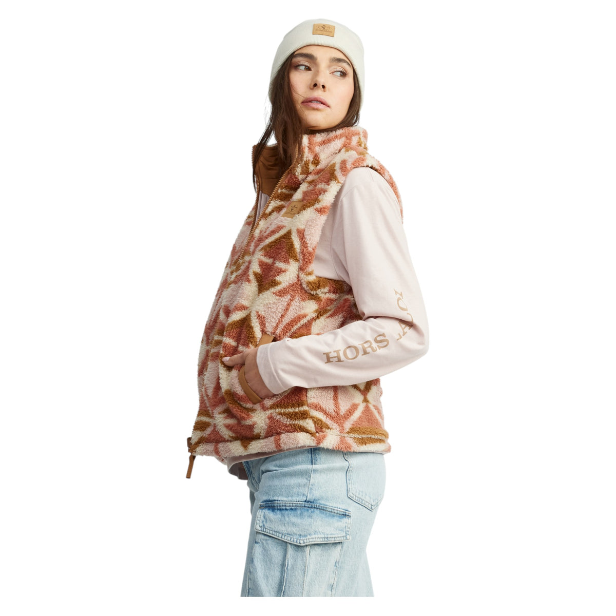Veste sans manche réversible Femme