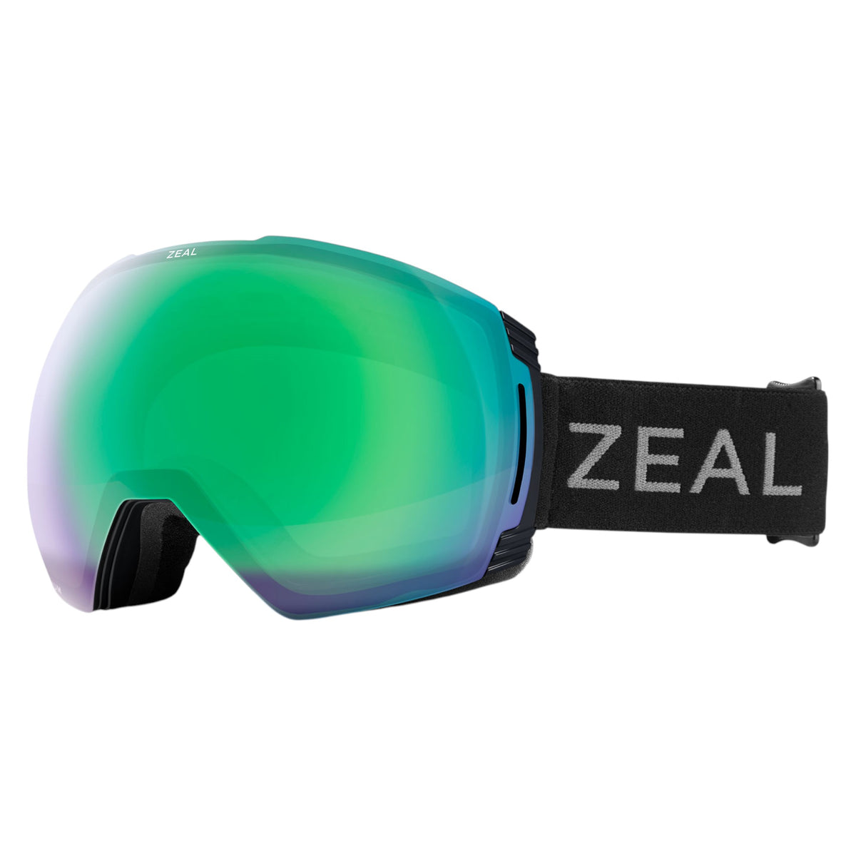Zeal Optics Dark Night Jade Mirror w/Sky Bleu Mirror Large Fit