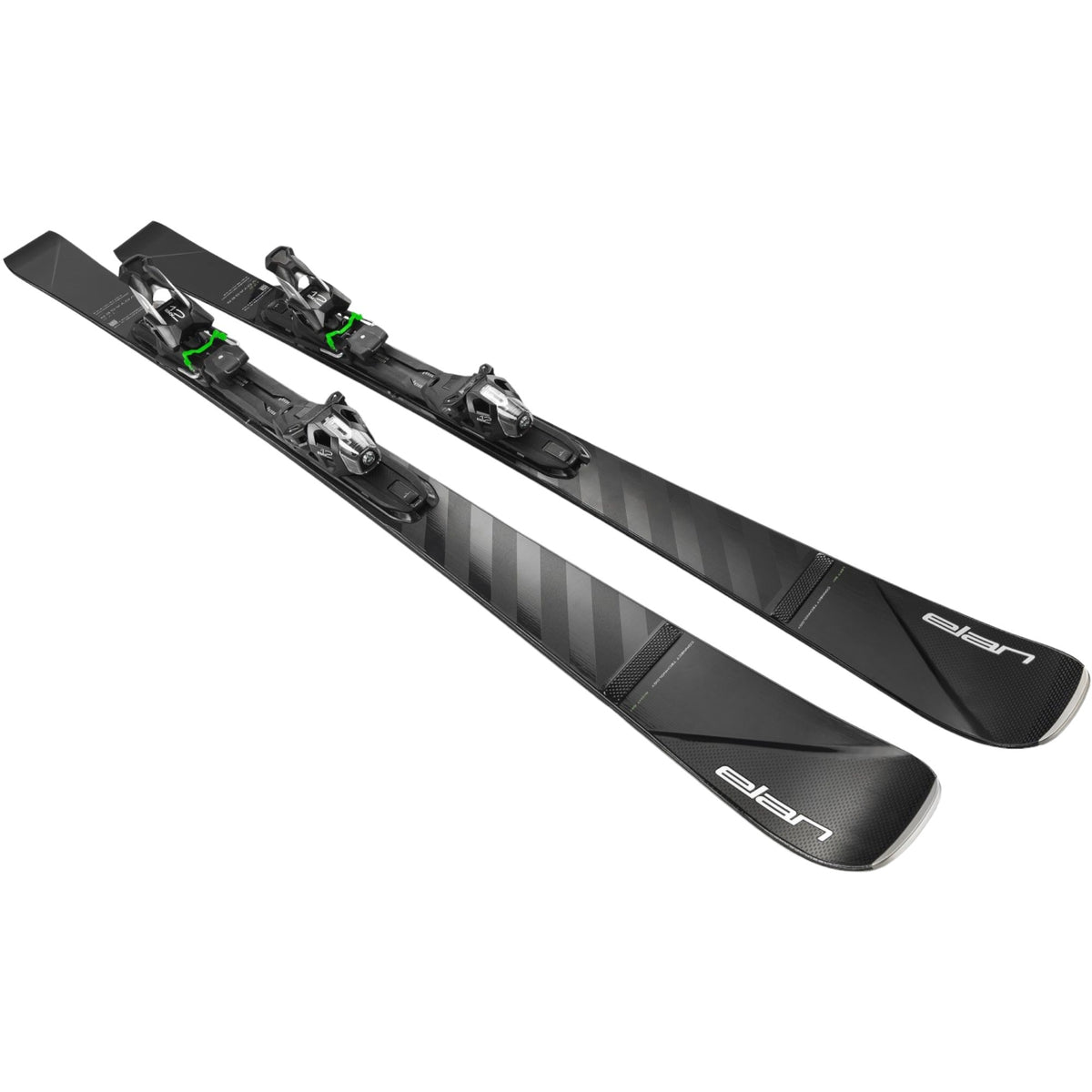 Skis Alpins Voyager Black + EMX 12 FX Homme