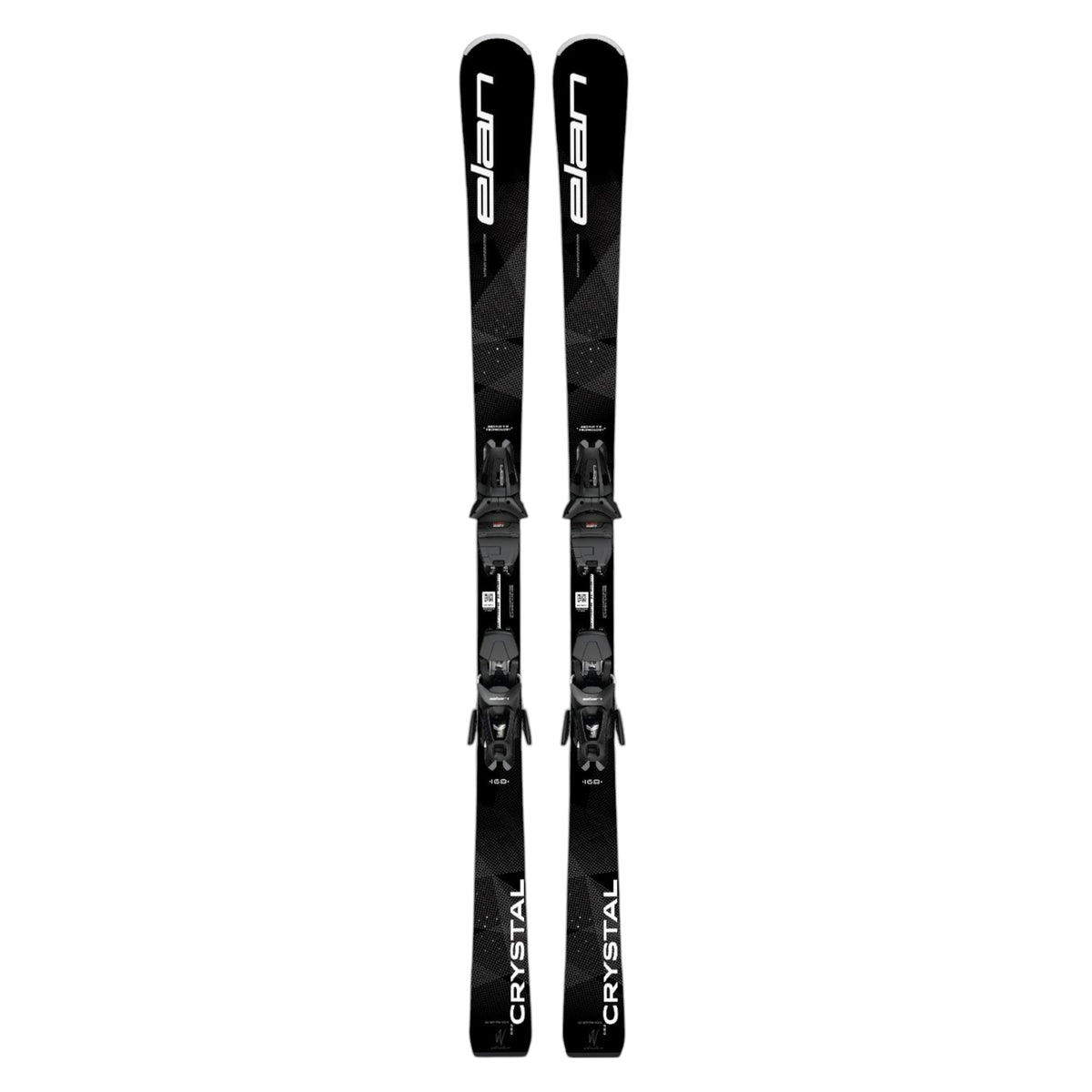Skis Alpins Crystal Black LS + EL 9.0 GW Femme