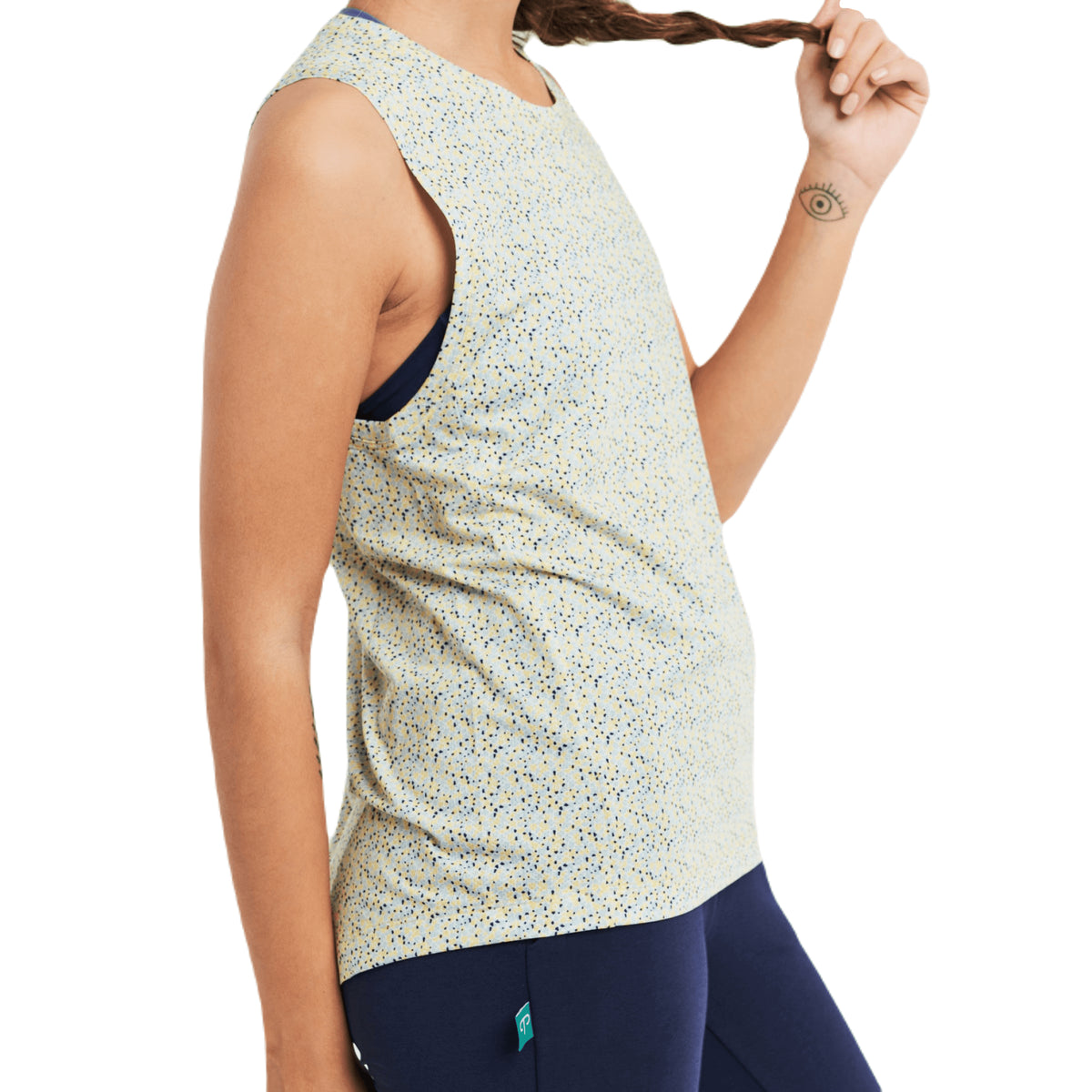Maillot de Vélo de Montagne Manches Courtes Tank Femme