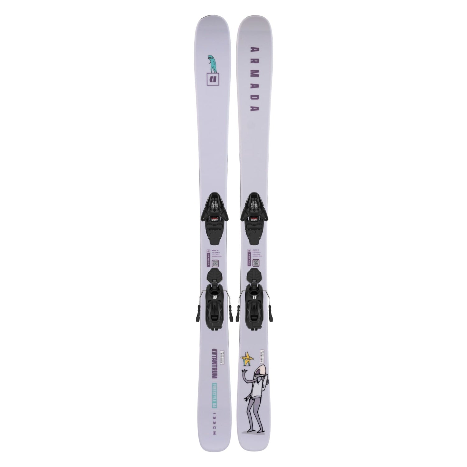 Skis Alpins Tantrum 84 Freestyle + L6 Enfant