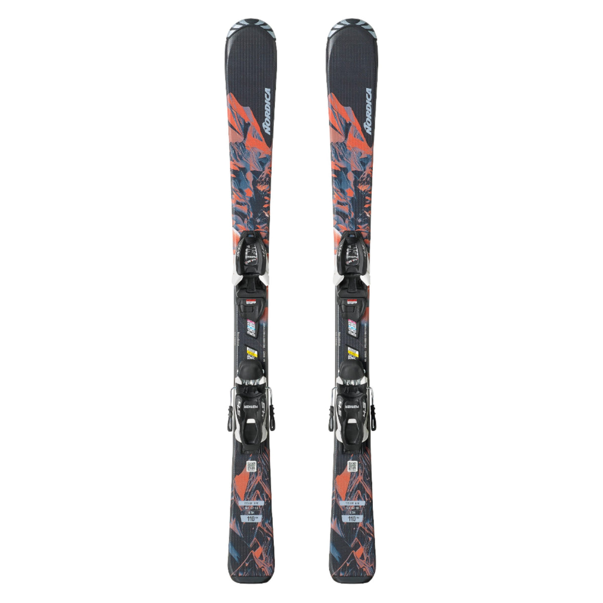 Skis Alpin Team AM (70-90) + JR 4.5 FDT Enfant